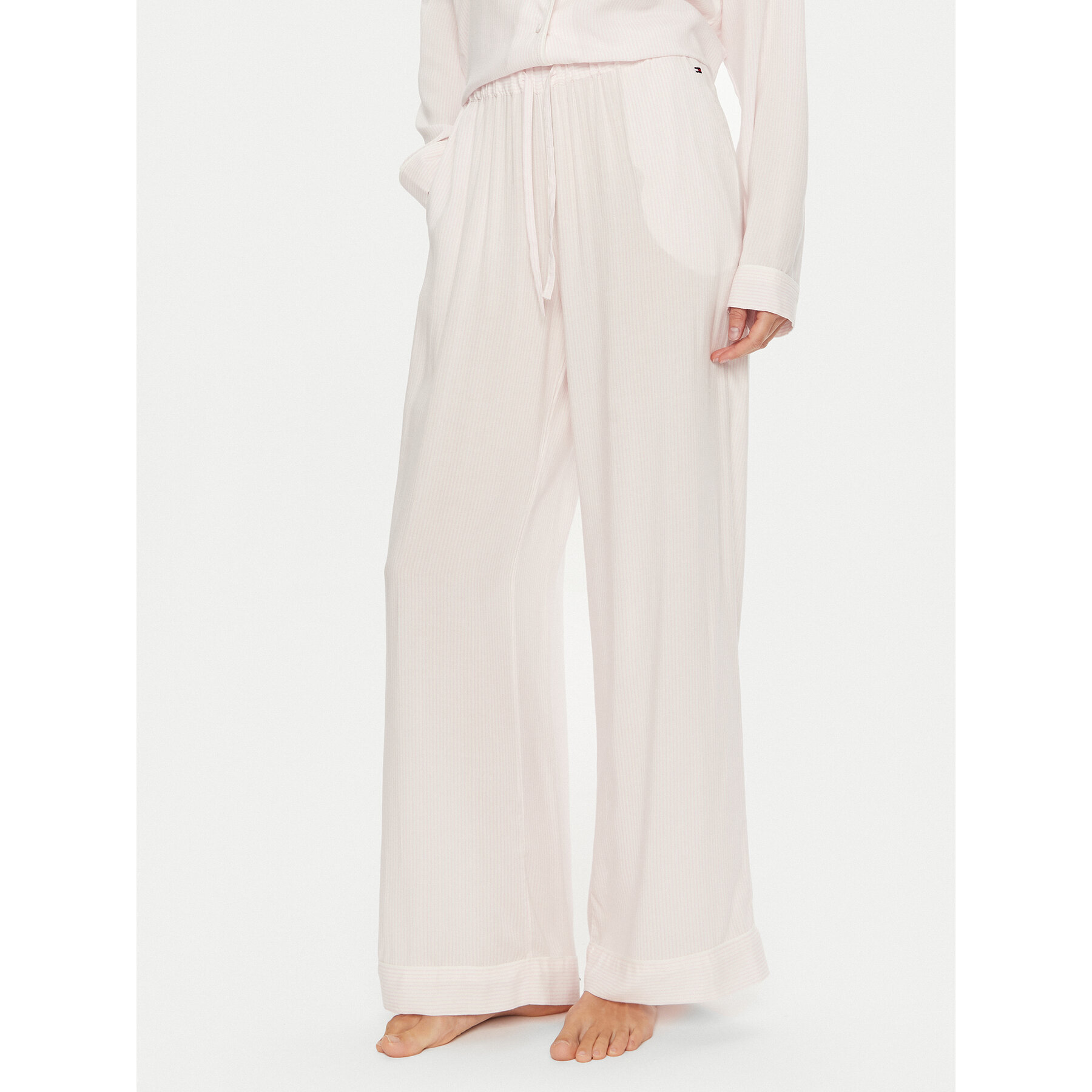 Tommy Hilfiger Παντελόνι πιτζάμας UW0UW05632 Ροζ