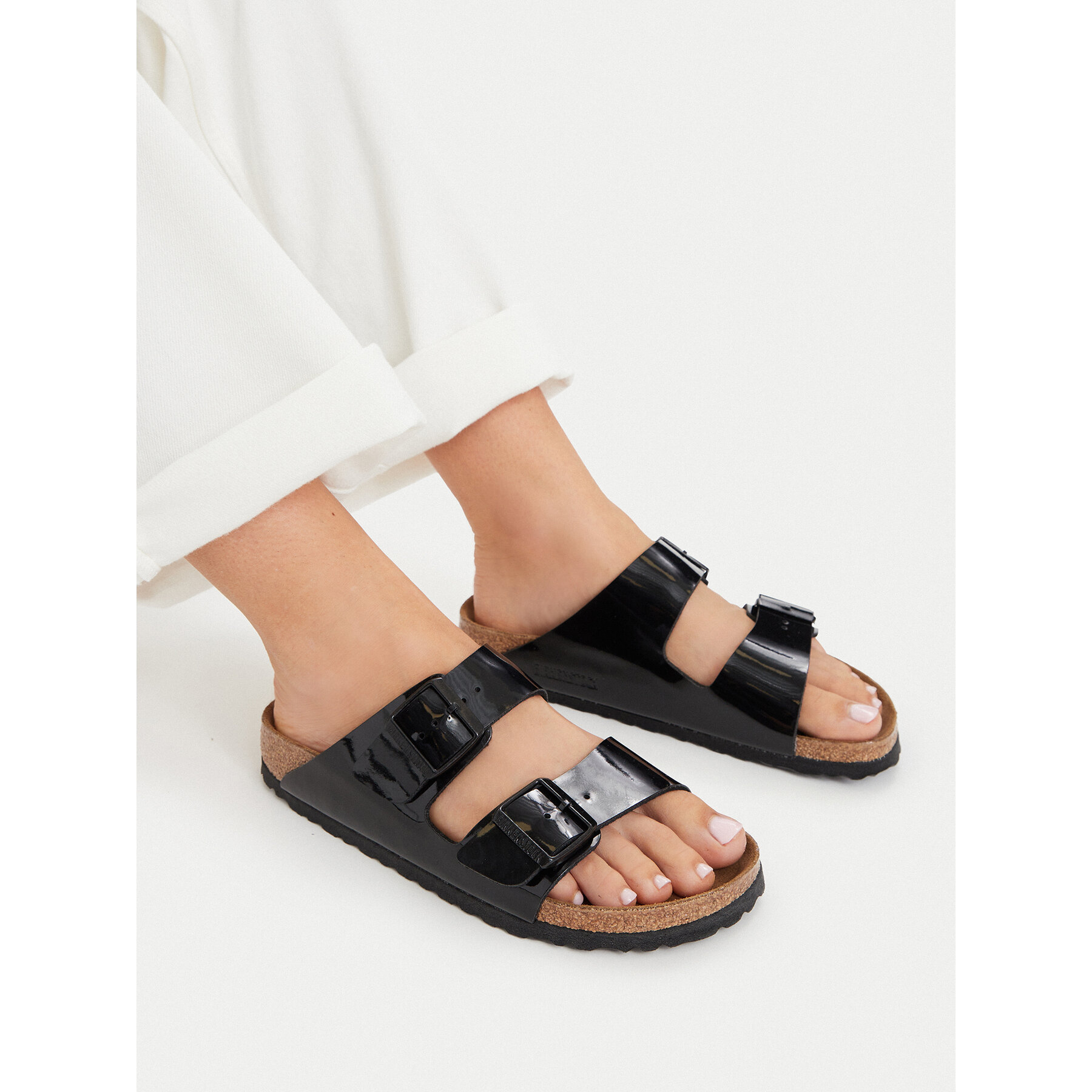 Natikače Birkenstock Arizona Birko-Flor 1005292 Crna