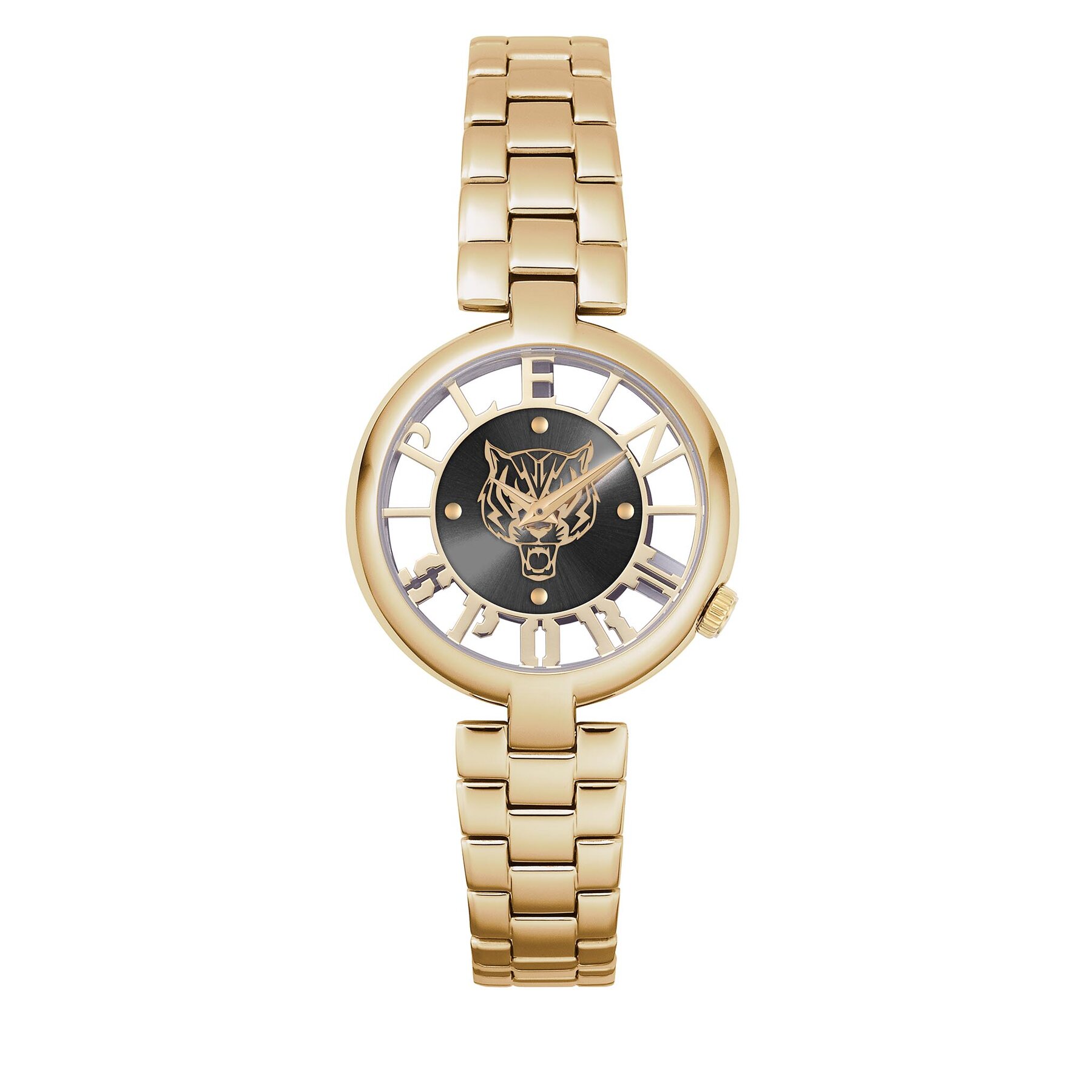 Plein Sport Ρολόι Plein Sport Tiger Luxe PSMBA0223 Χρυσό