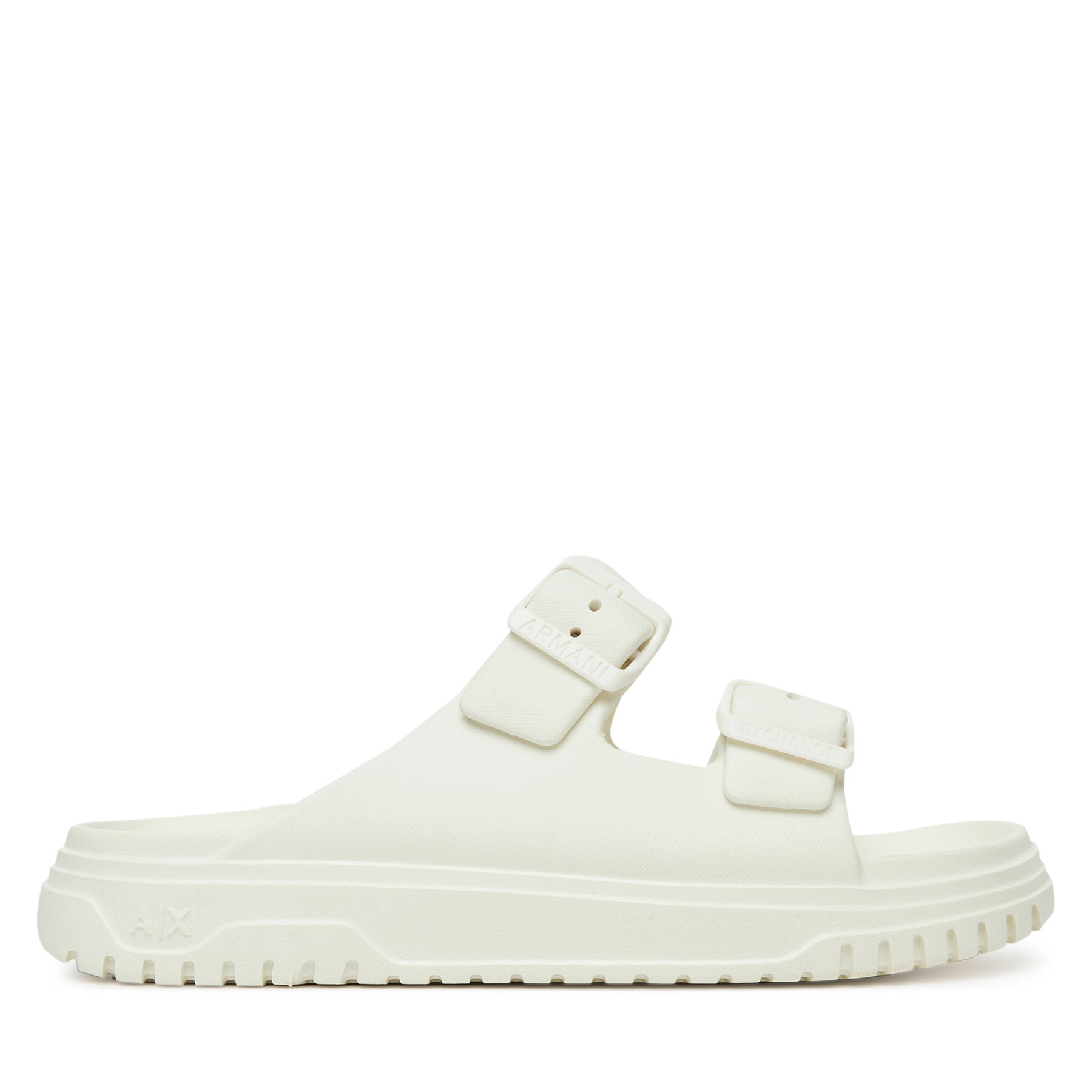 Šľapky Armani Exchange XDP043 XV821 00894 Biela