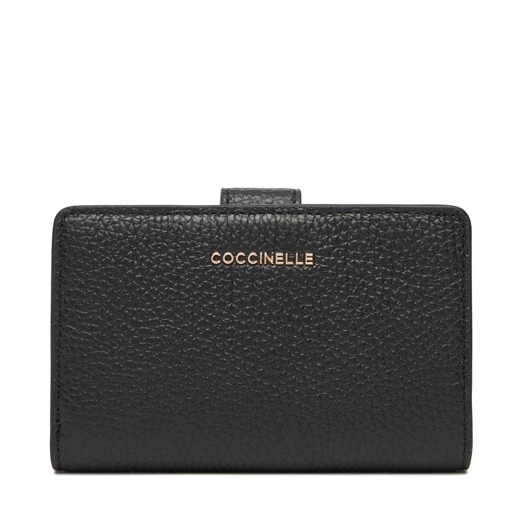 Portofel Mare de Damă Coccinelle MW5 Metallic Soft E2 MW5 11 E7 01 Negru