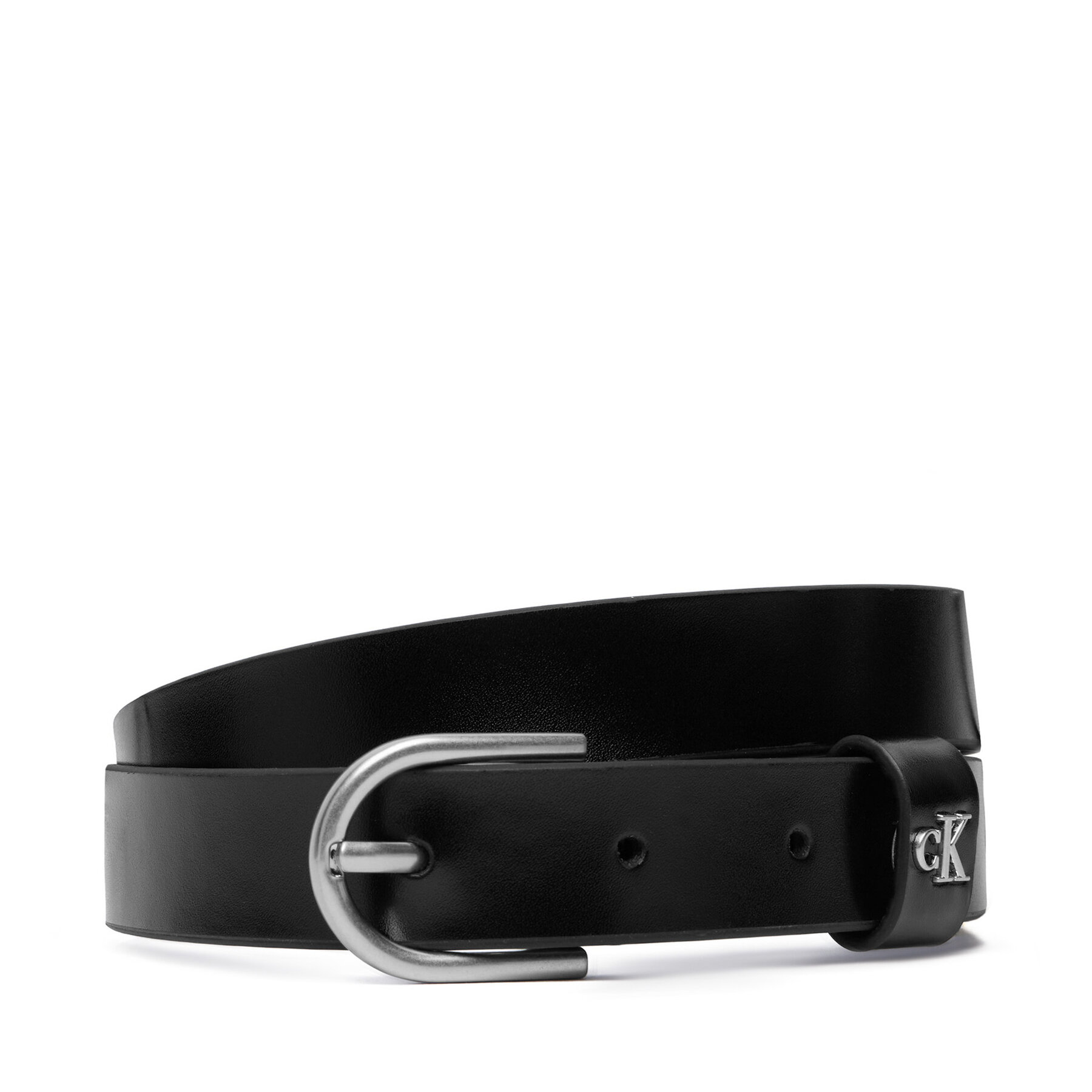 Curea Calvin Klein Rounded Buckle Ck Loop 25Mm LV04F7107G Negru
