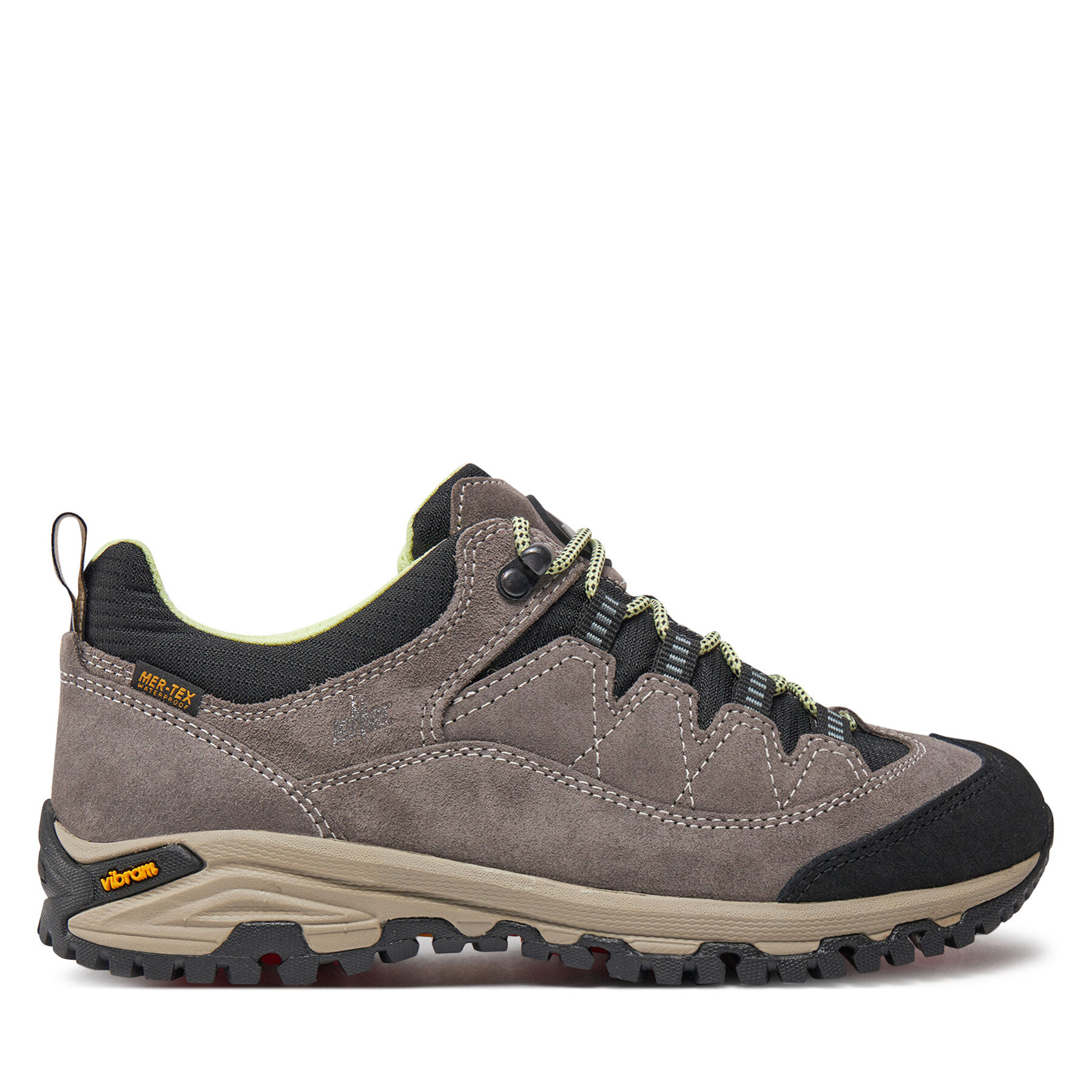 Damskie Trekkingi Lomer, Rozmiar 40 Szary Sella II Mtx Suede 30042/B