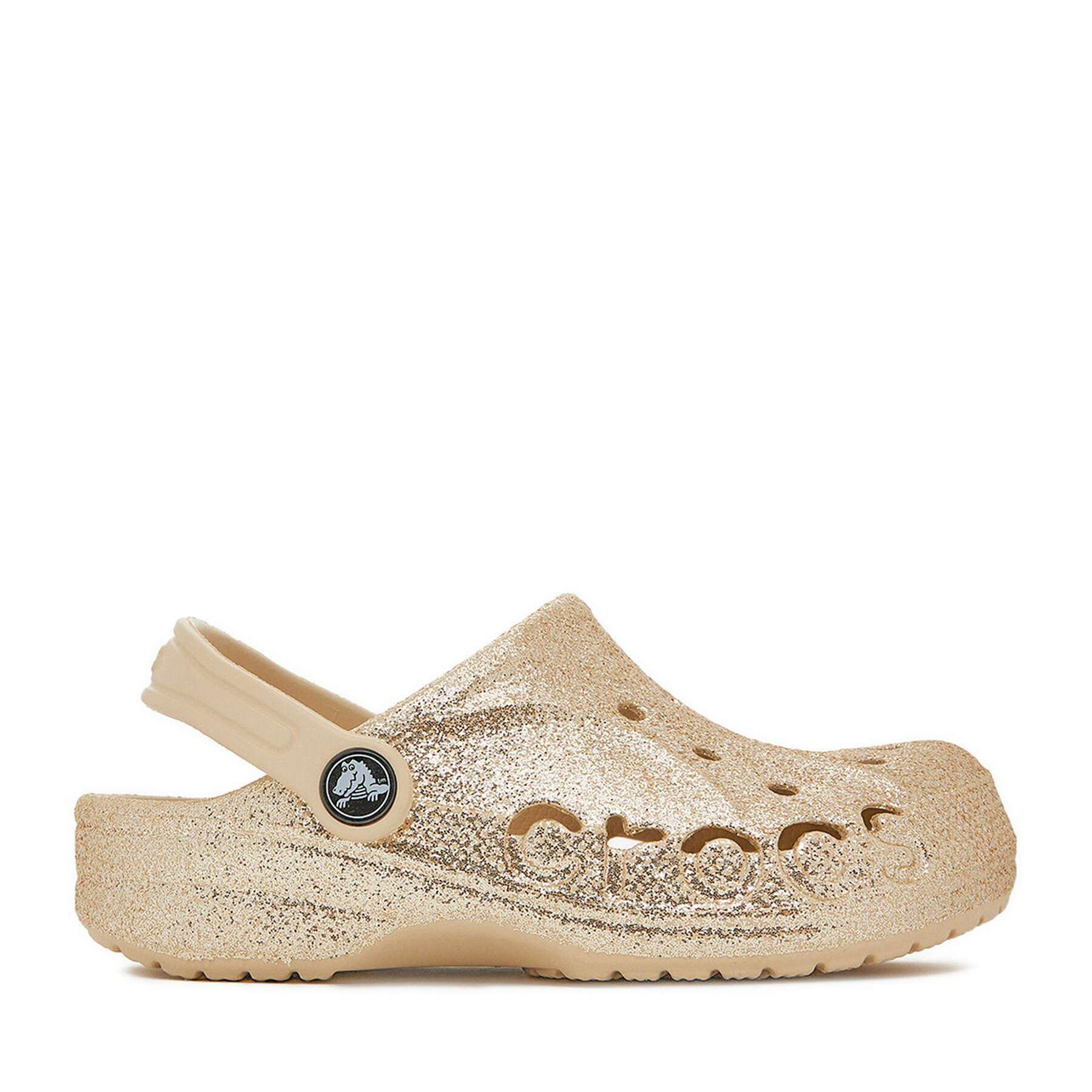 Παντόφλες Crocs C-BAYA GLITTER CLOG K 207015-11S Χρυσό