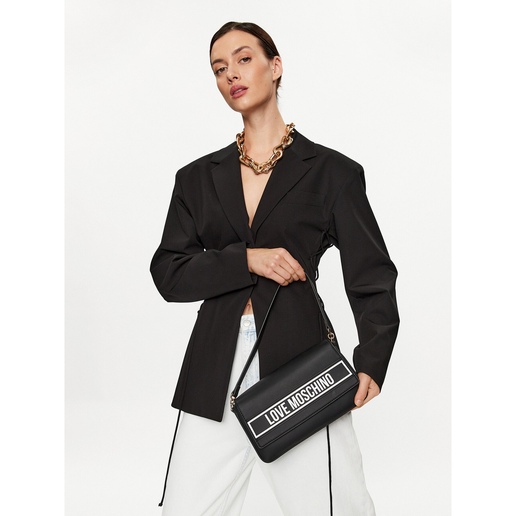 

Сумка LOVE MOSCHINO JC4211PP0HKG100A Nero, Чорний