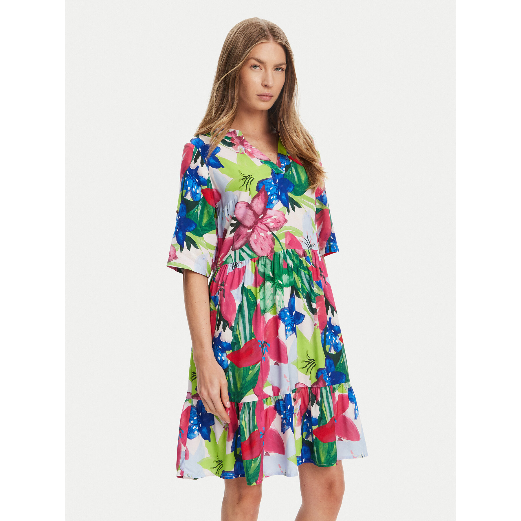 Tatuum Sommerkleid Netuno T2511.209 Bunt Regular Fit