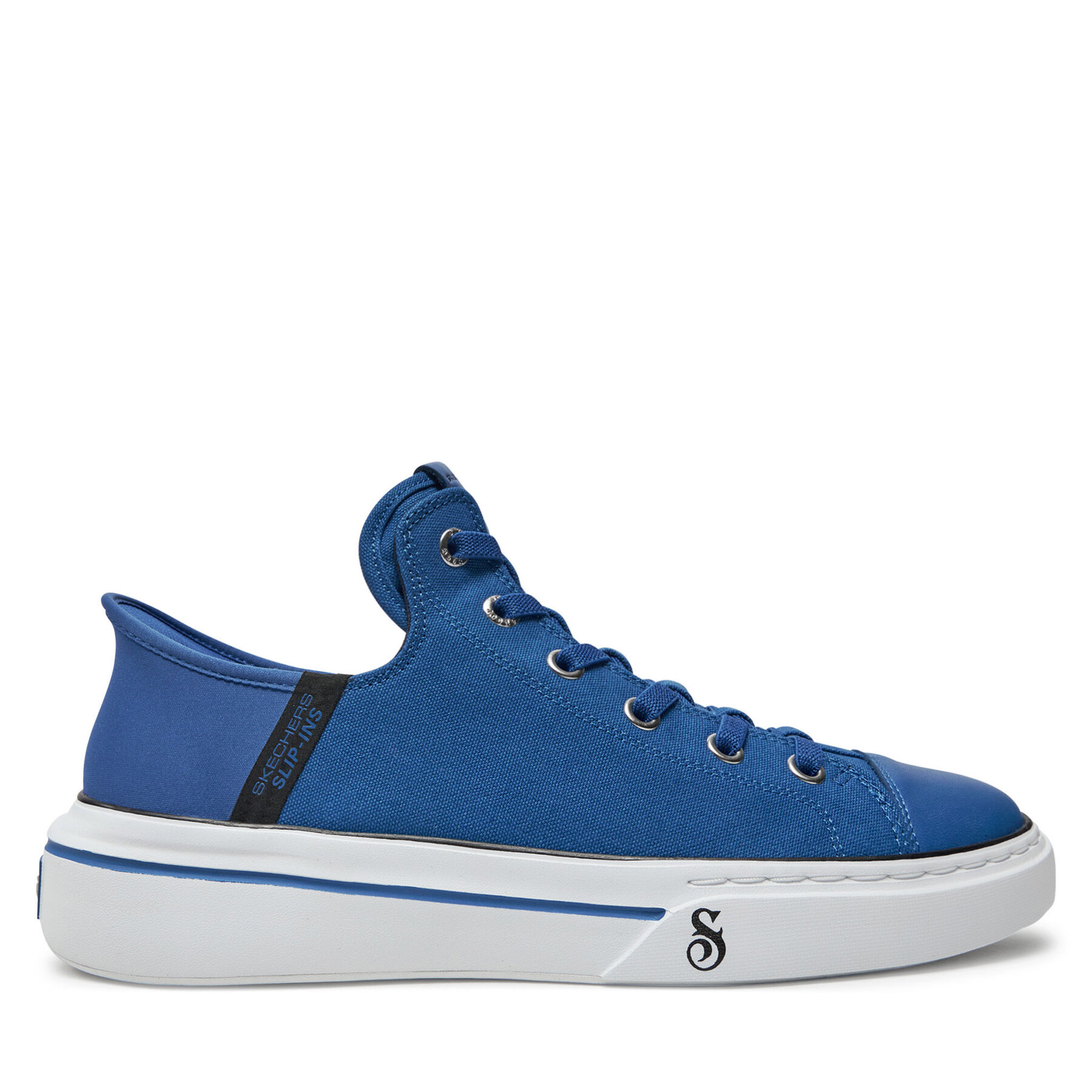 Herren Sneakers Skechers, Schuhgröße 40, Blau, Boss Life Canvas 251026/BLU
