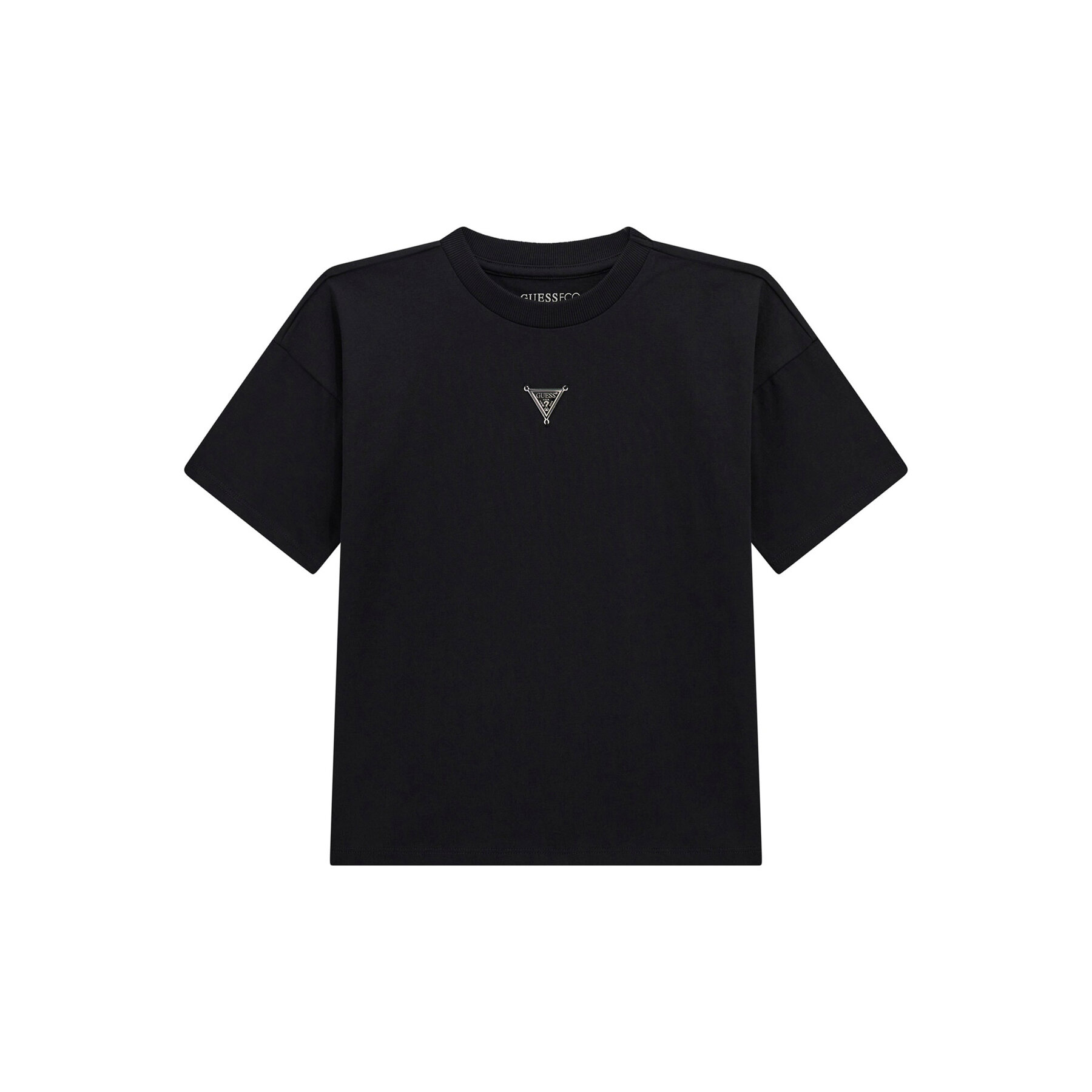 Guess Majica L5BI16 KCNQ4 Črna Regular Fit