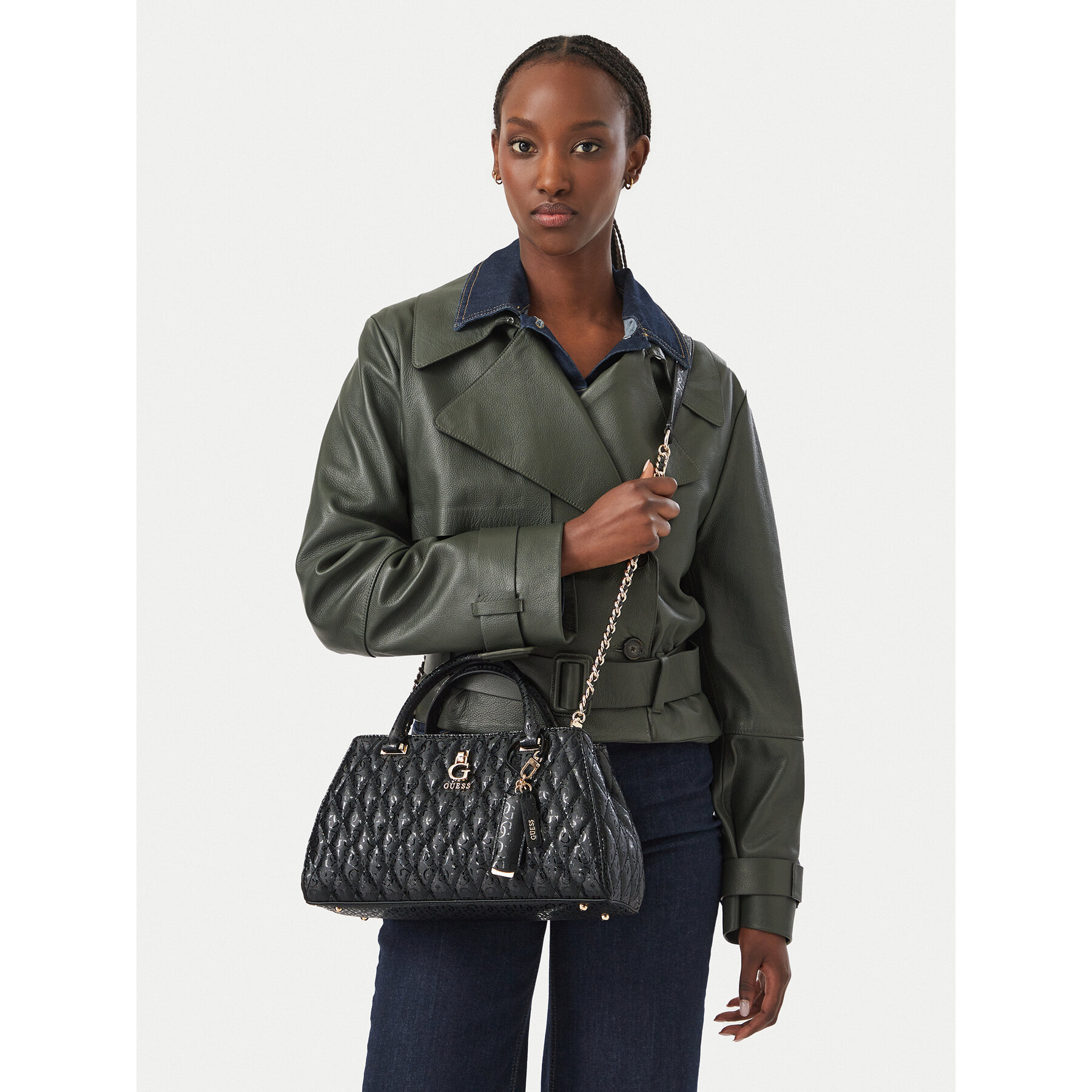 Geantă Guess Tamara HWGG23 23060 Negru