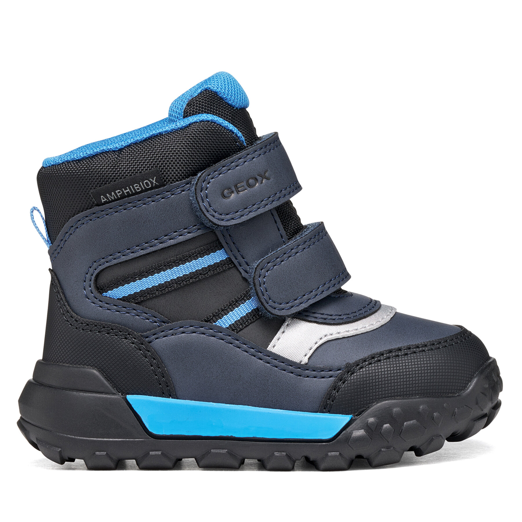 Cizme de zăpadă Geox B Trekkyup Boy B Abx B566LD 000ME C0035 S Negru