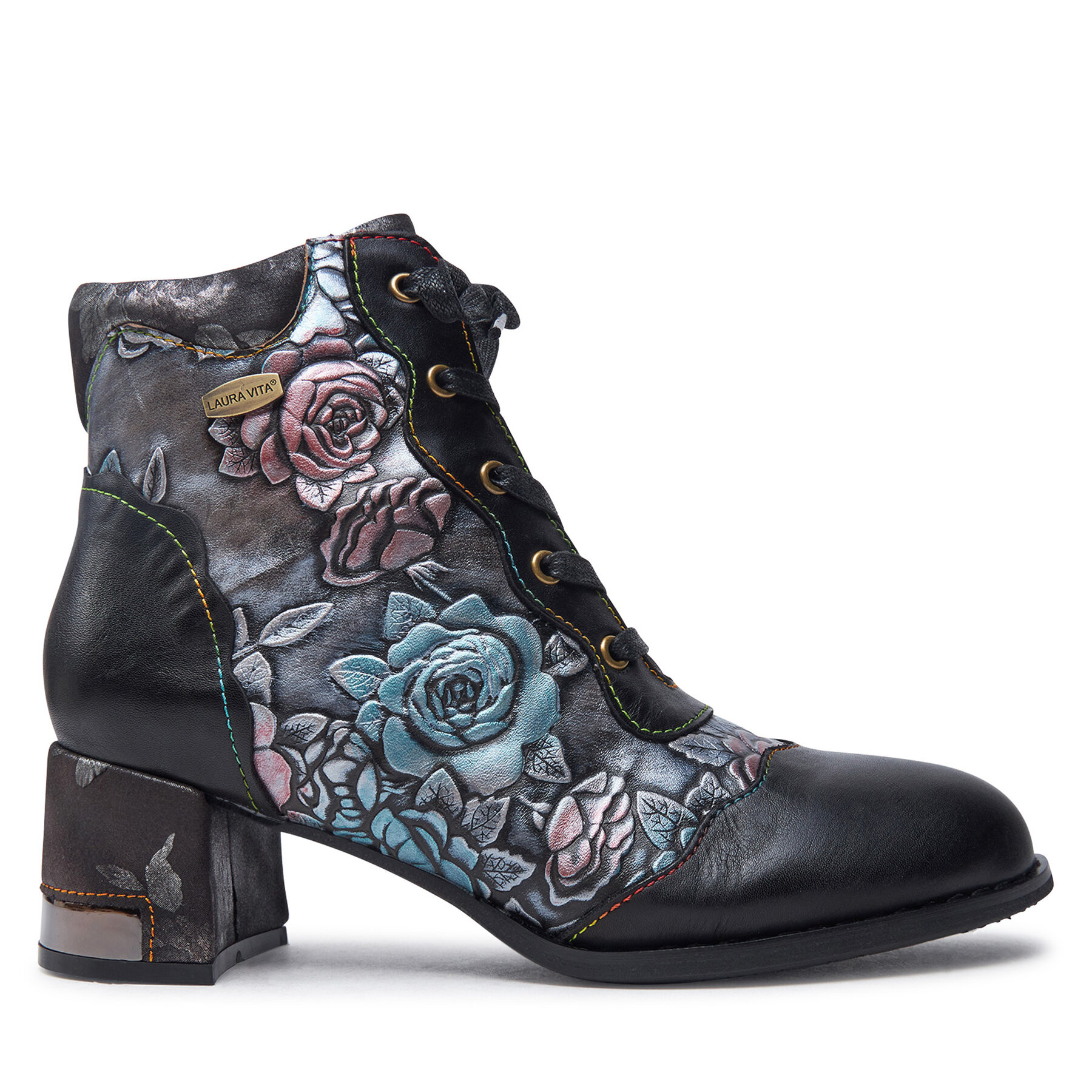 Botines Laura Vita Gycroo 15 Negro
