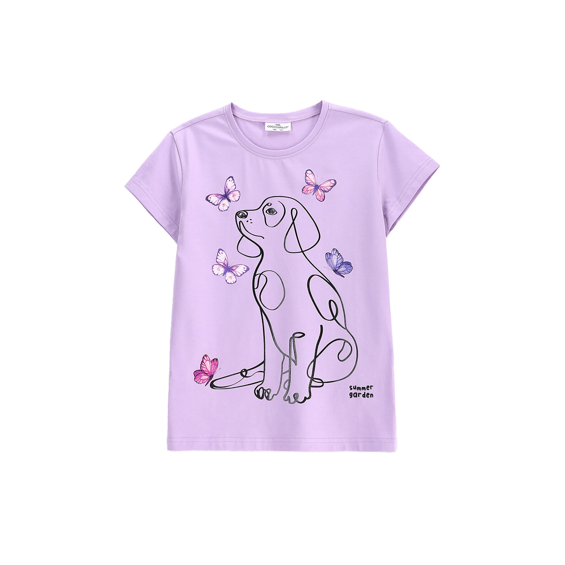 Coccodrillo Póló WC5143218VGD Lila Regular Fit