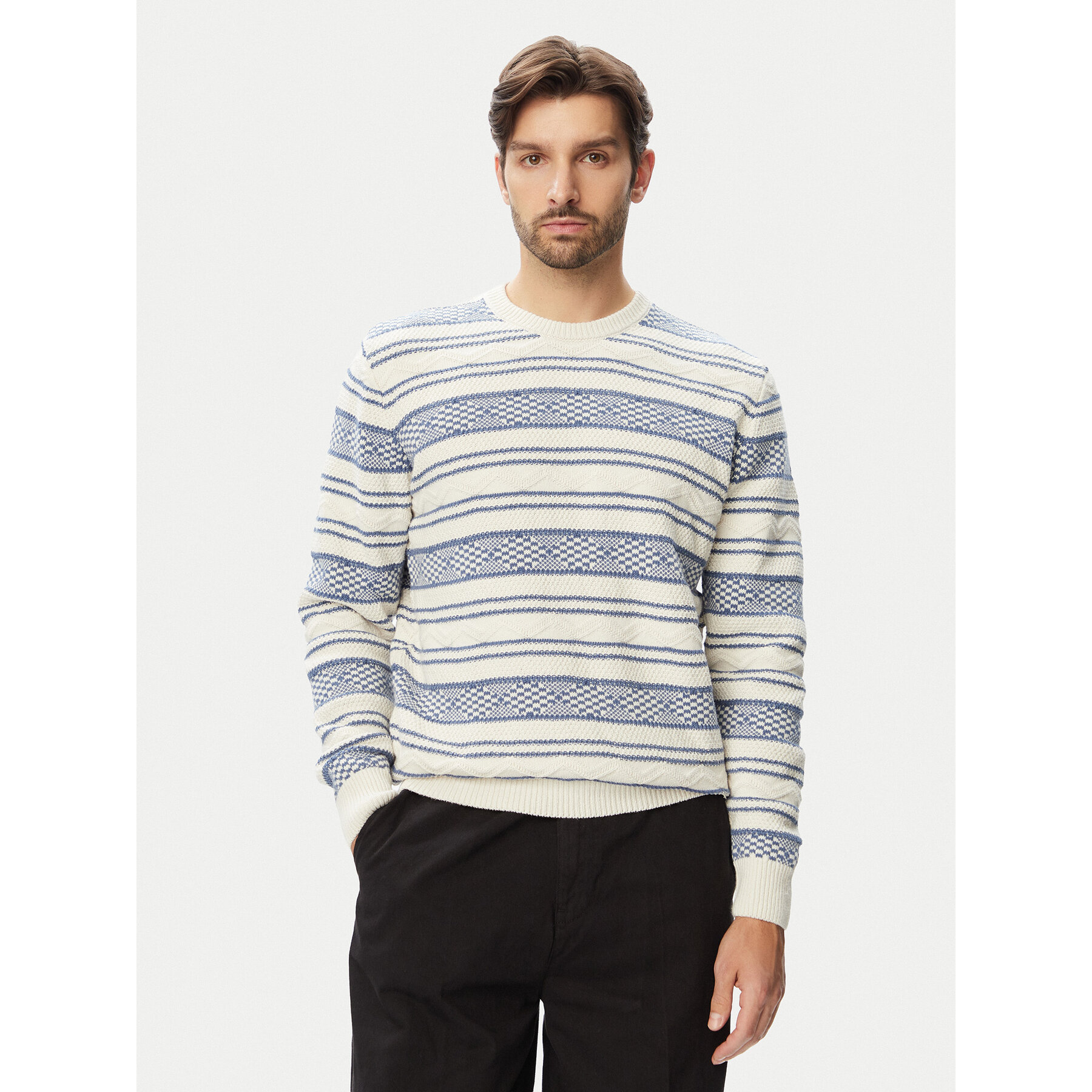 Guess Pullover M6YR15 Z0920 Creme Regular Fit