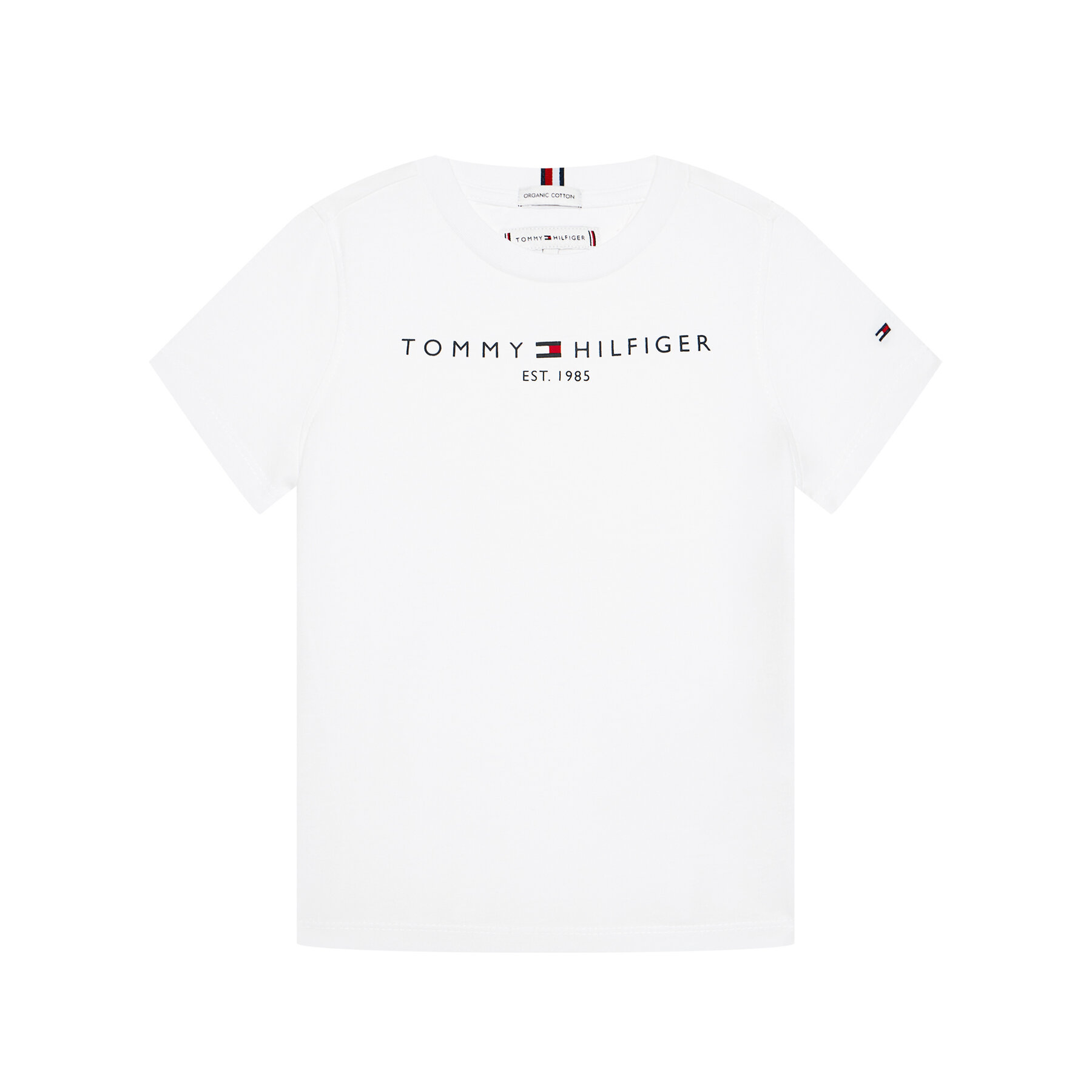 Tommy Hilfiger Póló Essential KS0KS00210 Fehér Regular Fit