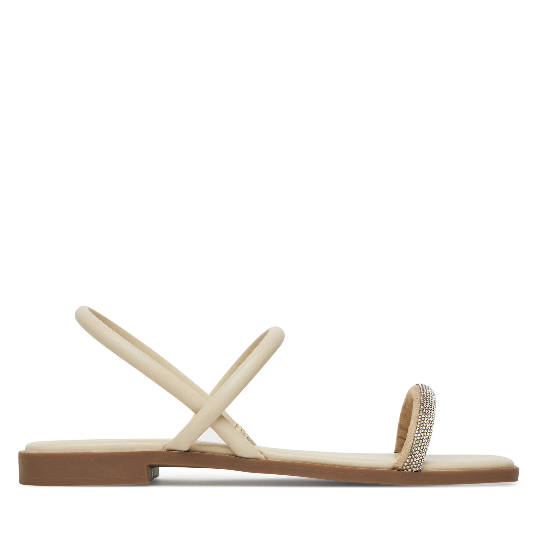 Сандали ONLY Shoes Onlmilan-2 Bling 15319582 Екрю