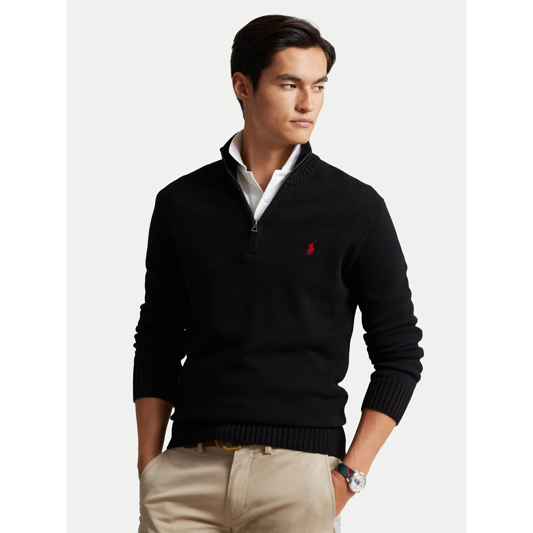 Polo Ralph Lauren Pullover 710859939003 Schwarz Regular Fit