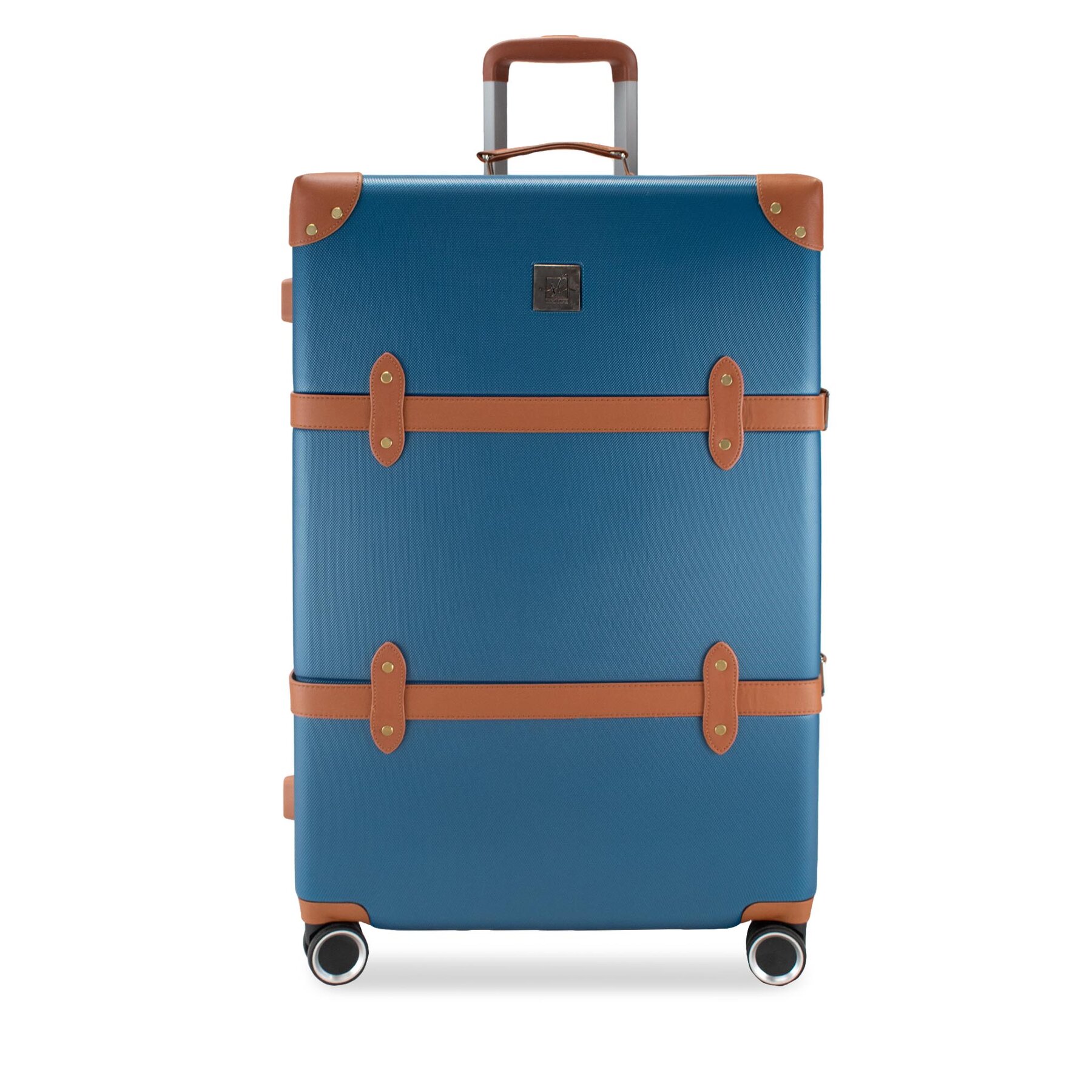 Valigia grande Semi Line T5672-4 Blu scuro