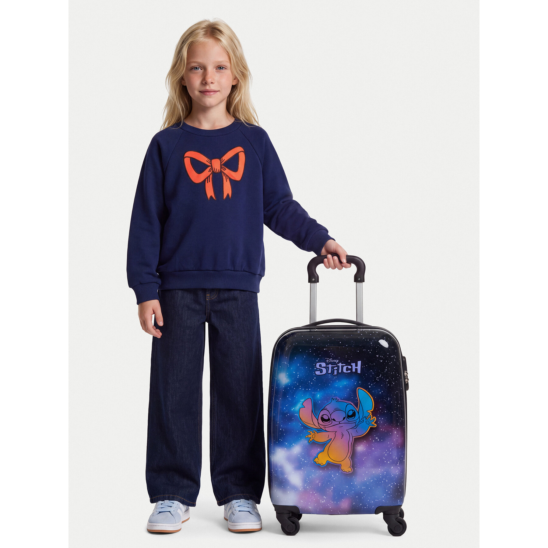 Dětský kufr Disney Classics CWBEO-ACCCS-AW26-204DCLS-S Tmavomodrá