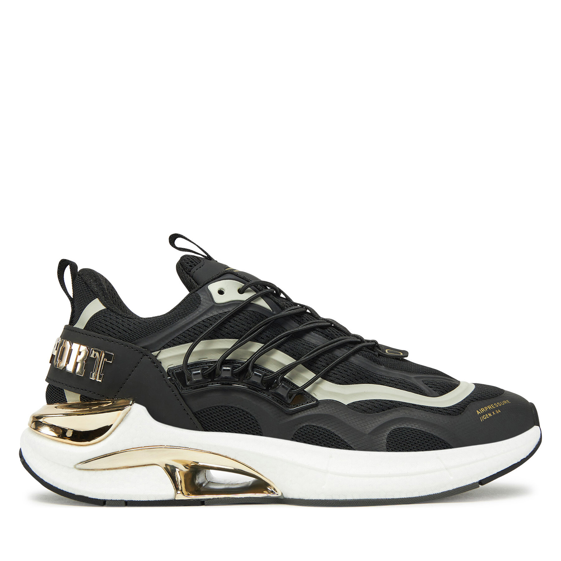 Sneakersy Plein Sport SAES USC0736 STE003 Čierna