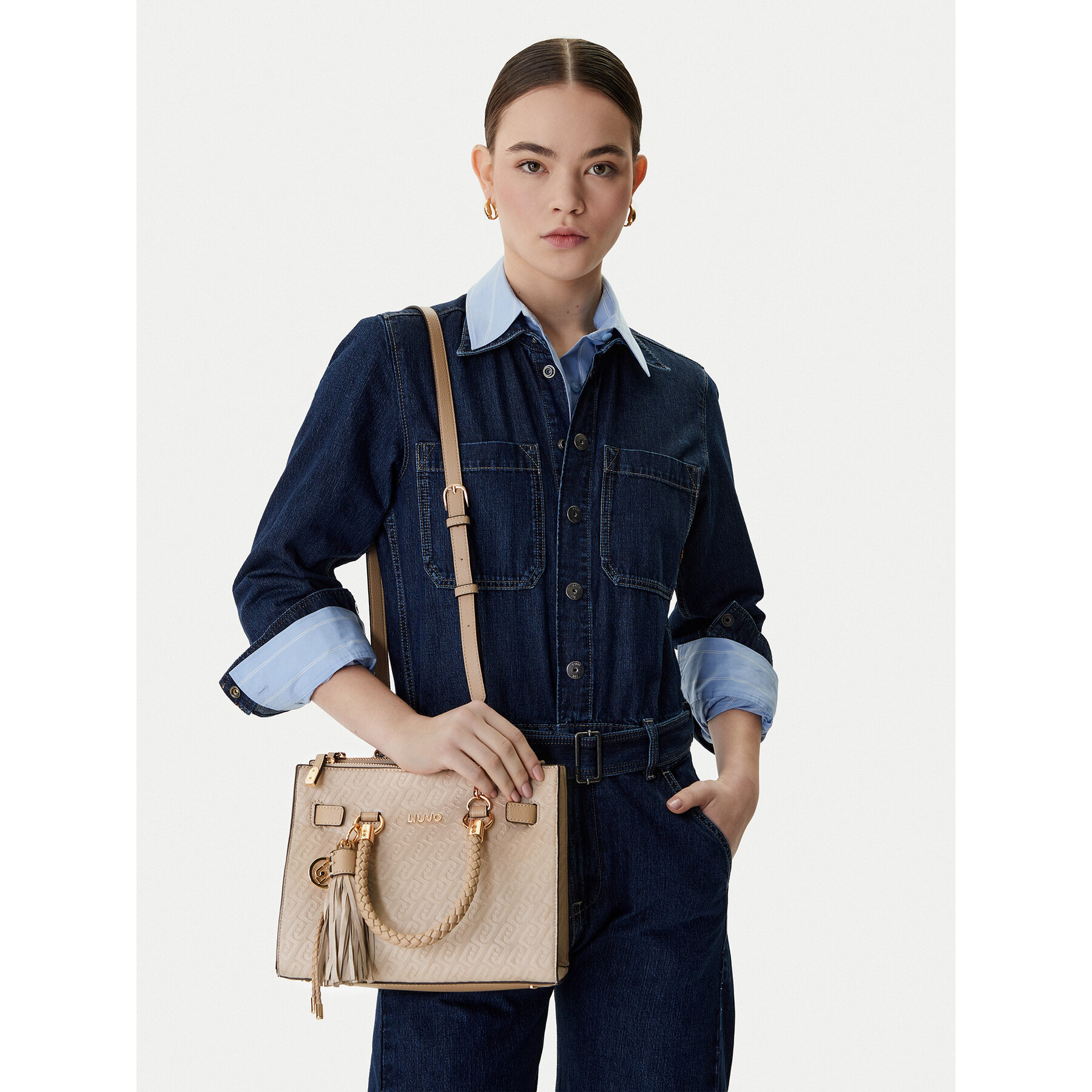 Geantă Liu Jo AA6069 T384A Bej