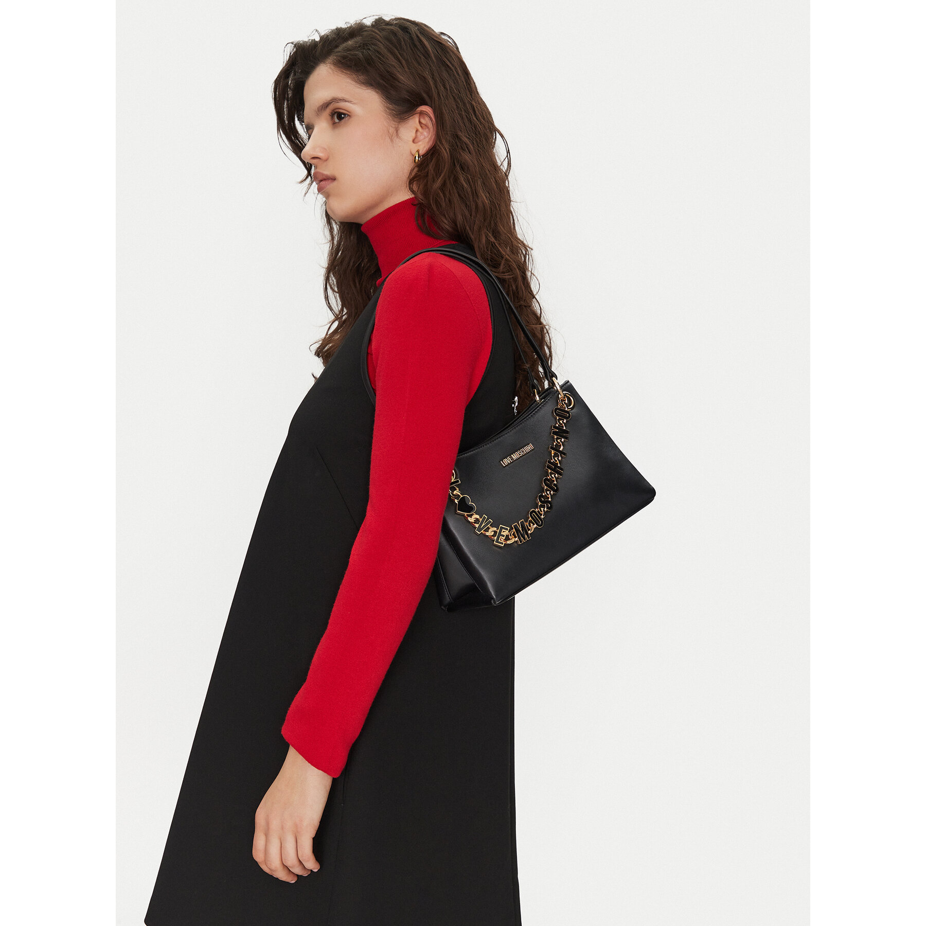 Geantă LOVE MOSCHINO JC4073PP1ML1300A Negru