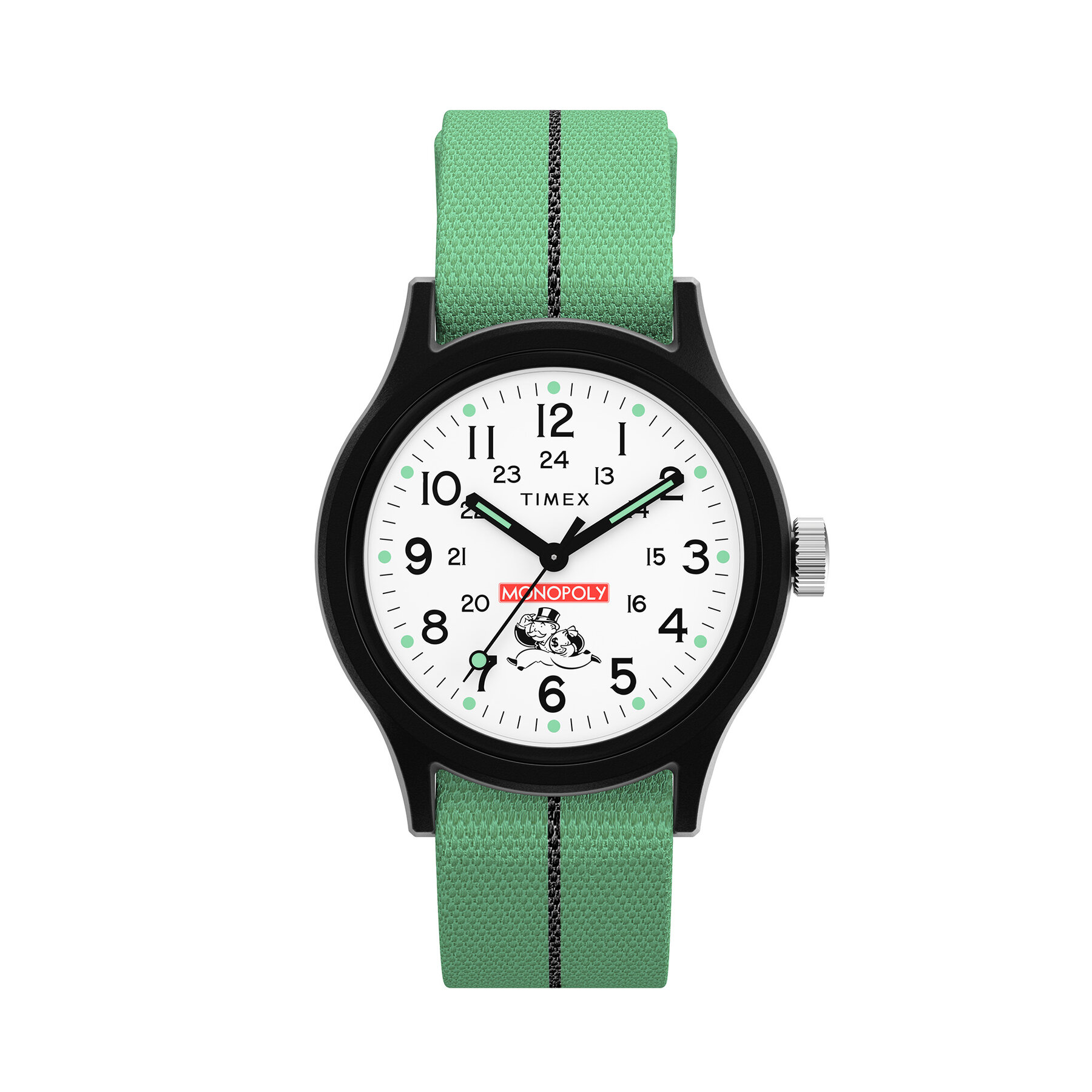 Часовник Timex Lab Collab TW2Y47100 Зелен