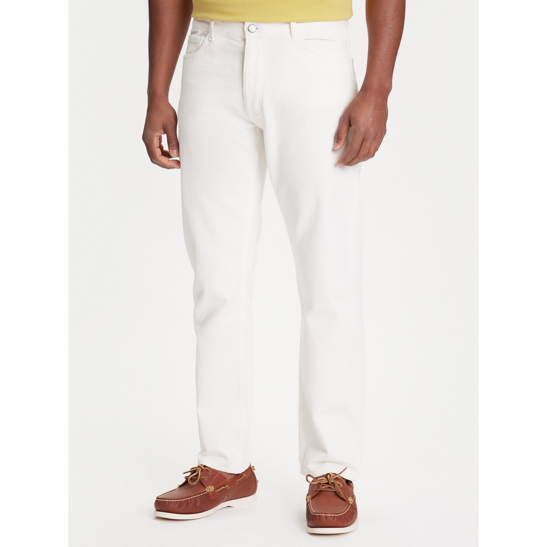 United Colors Of Benetton Jeans 4RZVUE01W Écru Straight Fit
