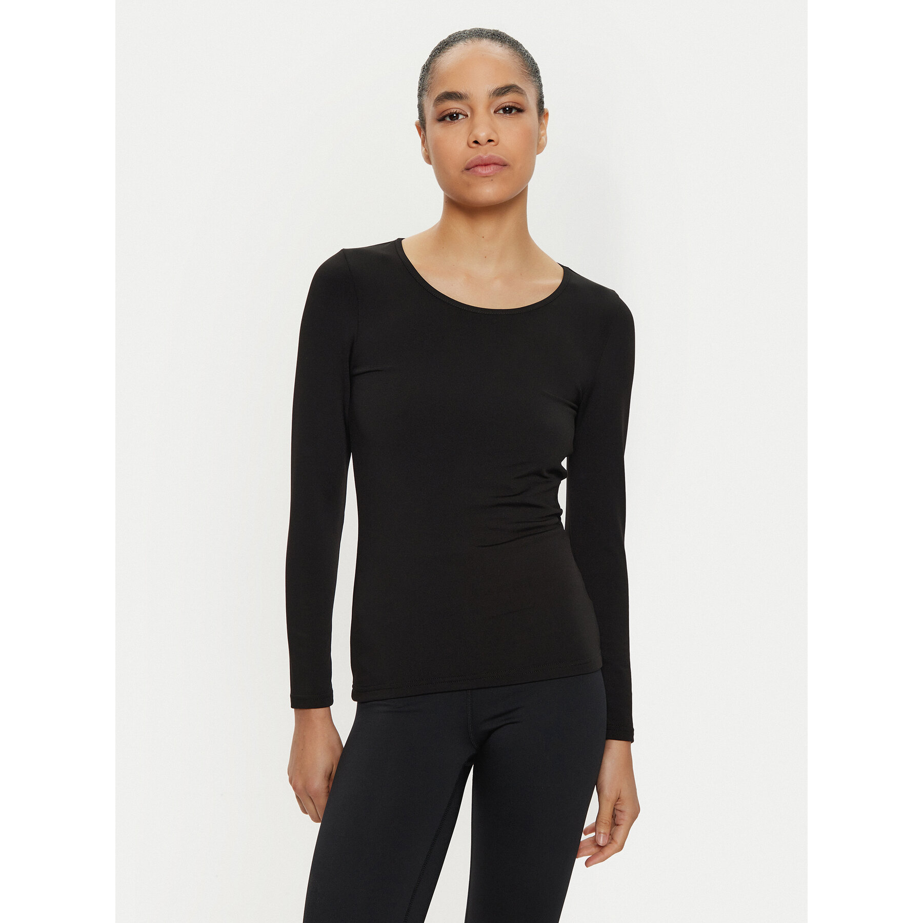 Ysabel Mora Thermoaktive Unterwäsche Oberteil 70002 Schwarz Slim Fit