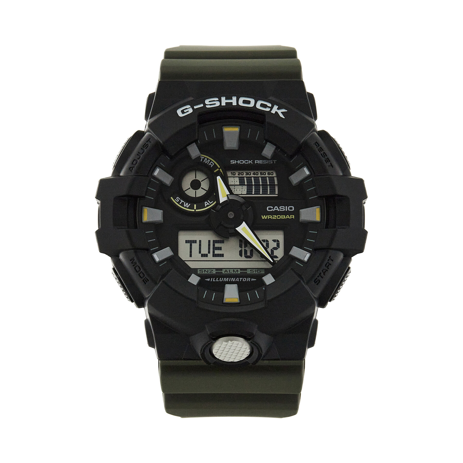  Karóra G-Shock Two Tune Utility GA-710TU-1A3ER Khaki akciós termékkép 1