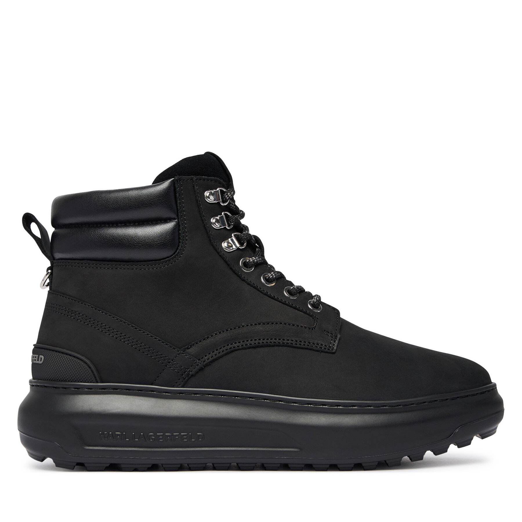 Trappers KARL LAGERFELD 8 Kapri Lug KL57548 Negru