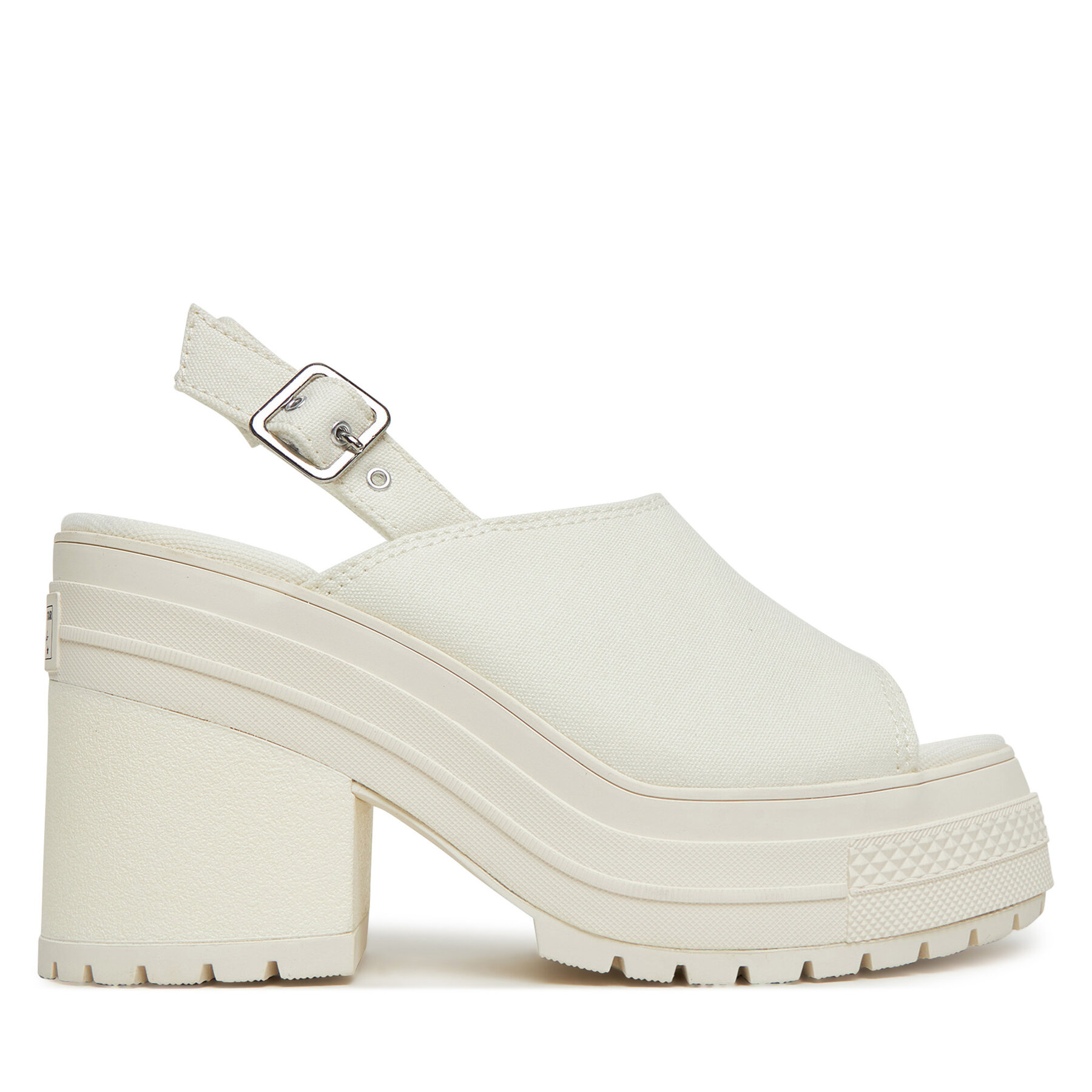 Dámske Sandále Converse, Rozmer: 37, Écru, Chuck 70 De Luxe Heel Sandal Platform A13796C