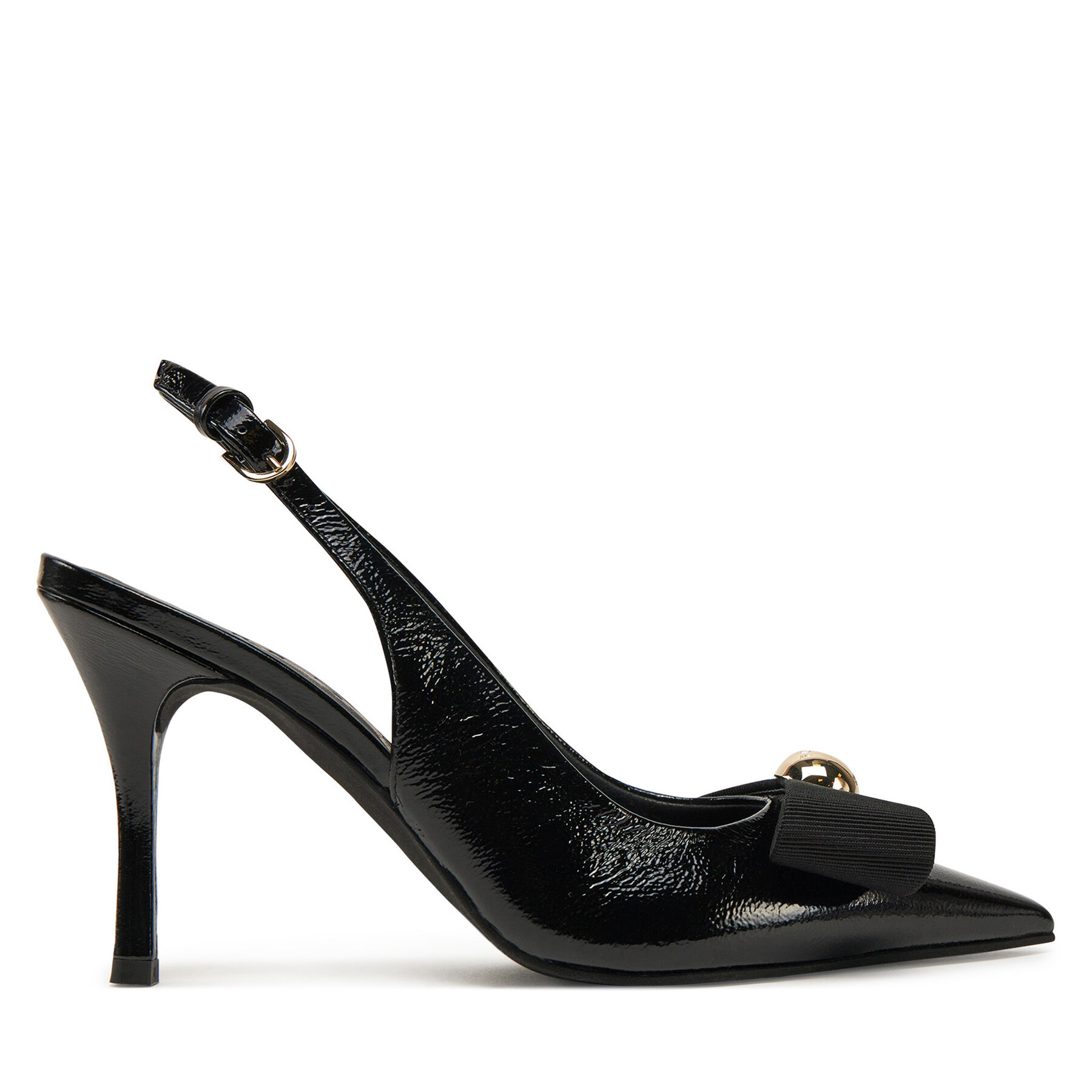 Pantofi cu toc subțire Furla Sfera YJ06SFE BX3616 O6000 Negru