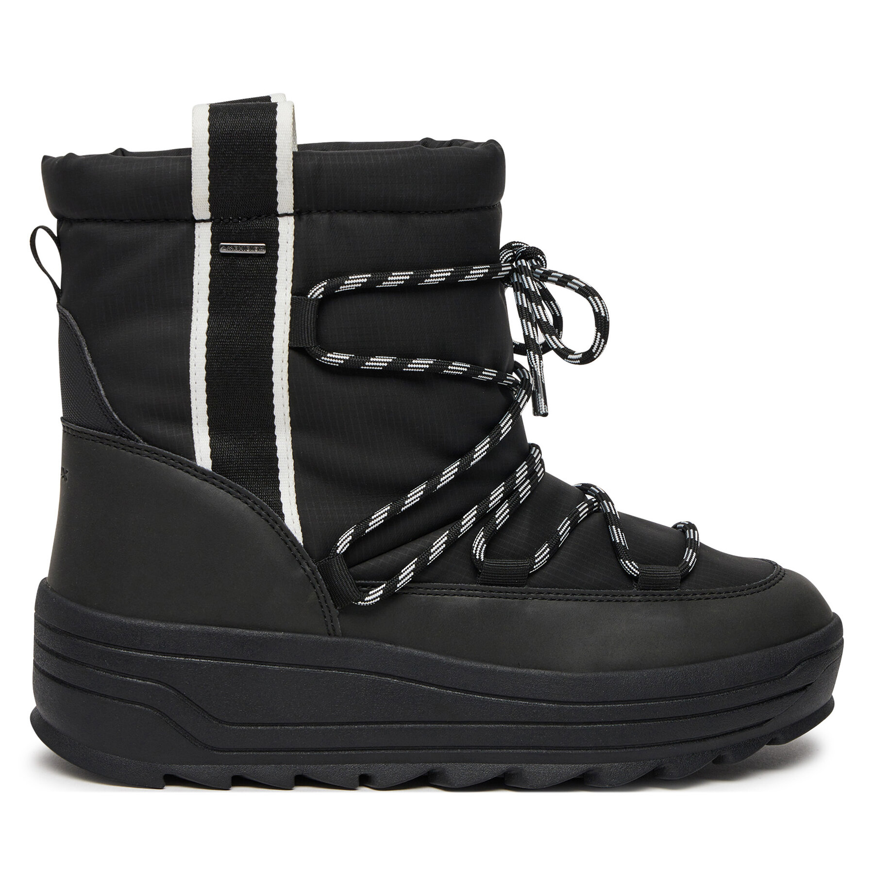 Cizme de zăpadă Geox D46WNA 0FUME C9999 Negru