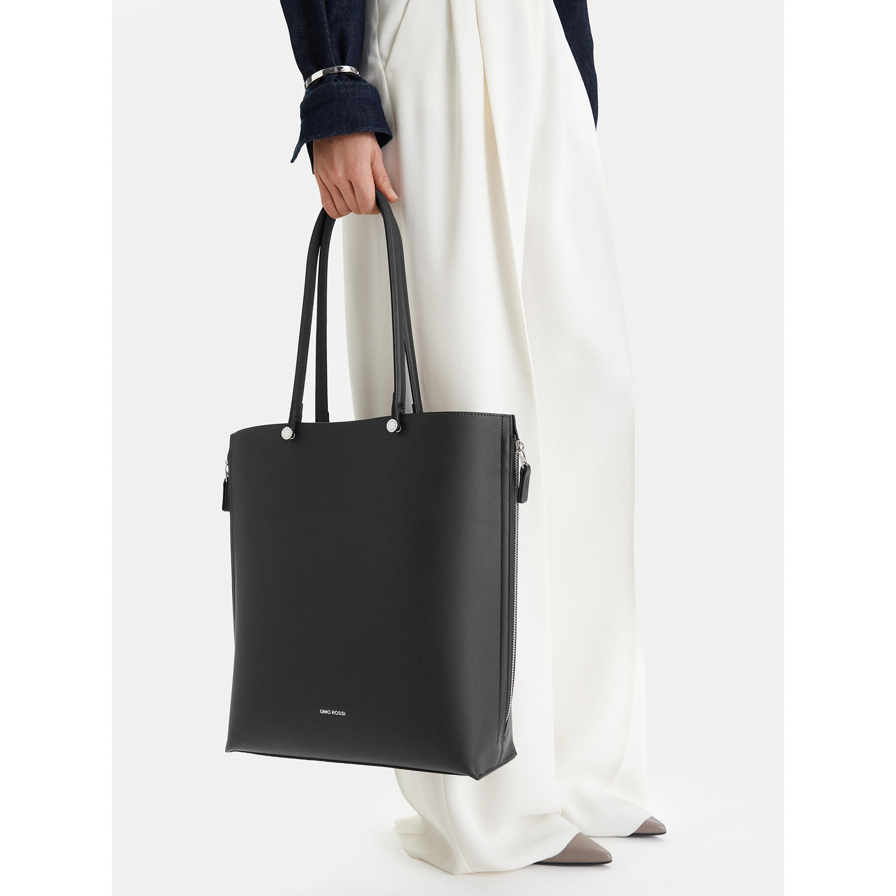 Дамска чанта GINO ROSSI EO-LX10245 Тъмносин