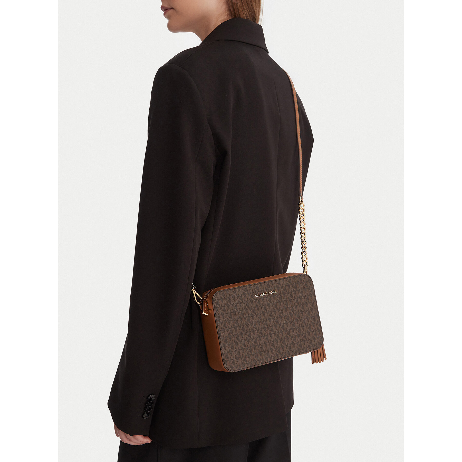 Táska MICHAEL Michael Kors Crossbodies 32F8GF5M2B Barna