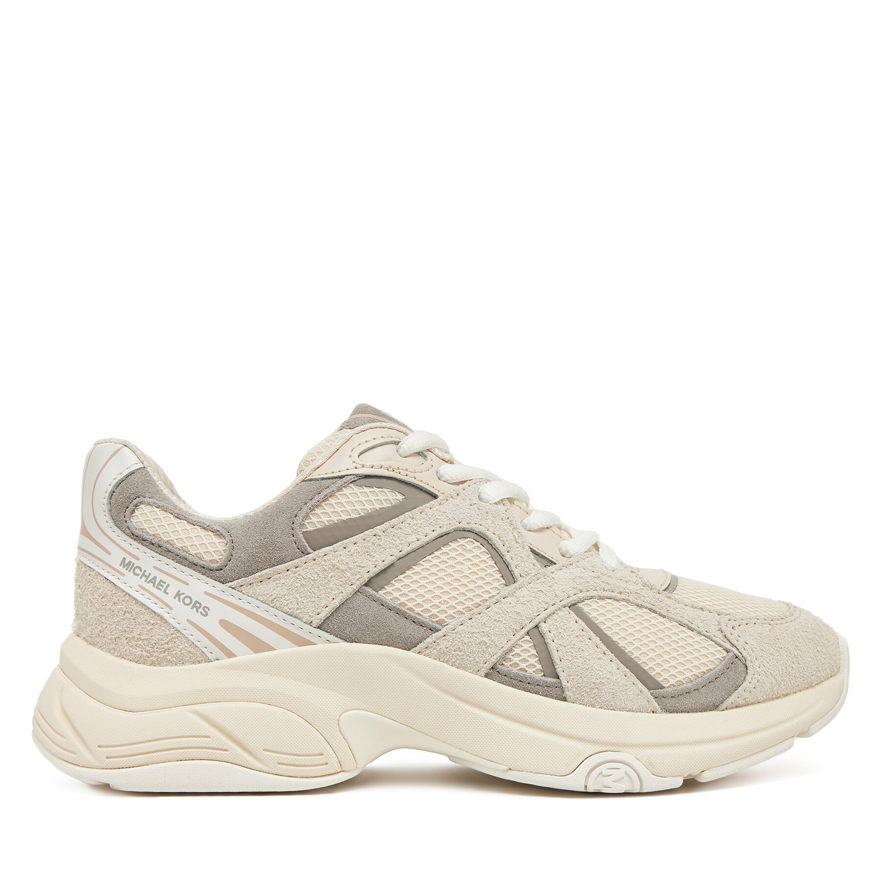 Sneakersy MICHAEL Michael Kors Leo Trainer43R5LEFS2S Béžová