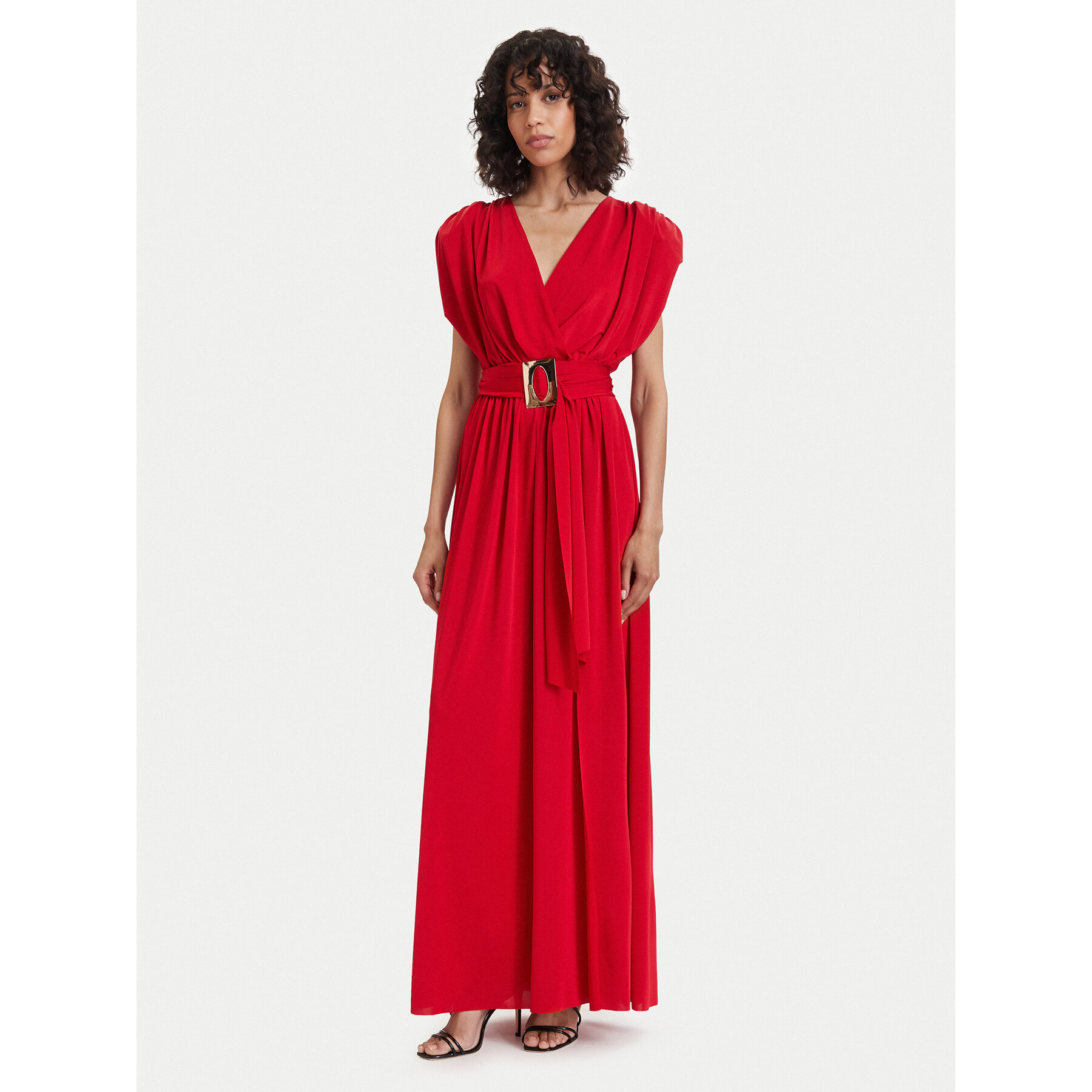 ACCESS FASHION Abendkleid 63-3440-326 Rot Regular Fit
