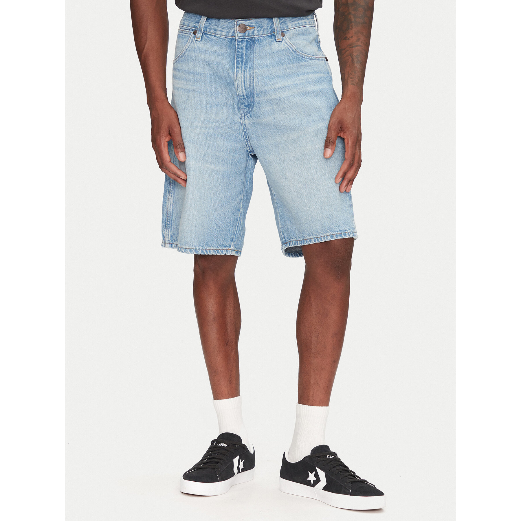 Wrangler Jeansshorts Frontier 112362492 Blau Relaxed Fit