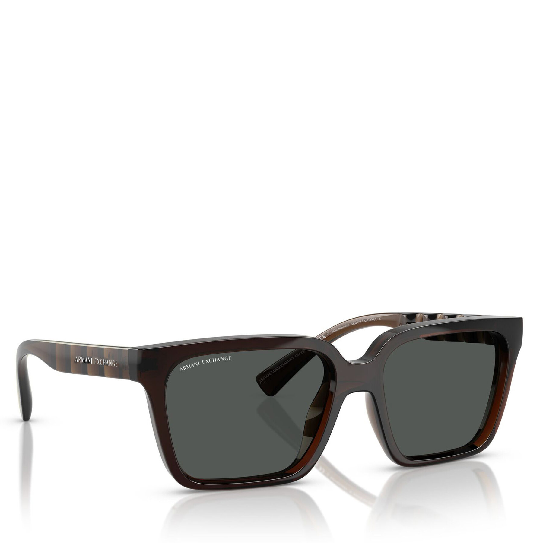 Sonnenbrillen Armani Exchange 0AX4147S 56 835773 Braun