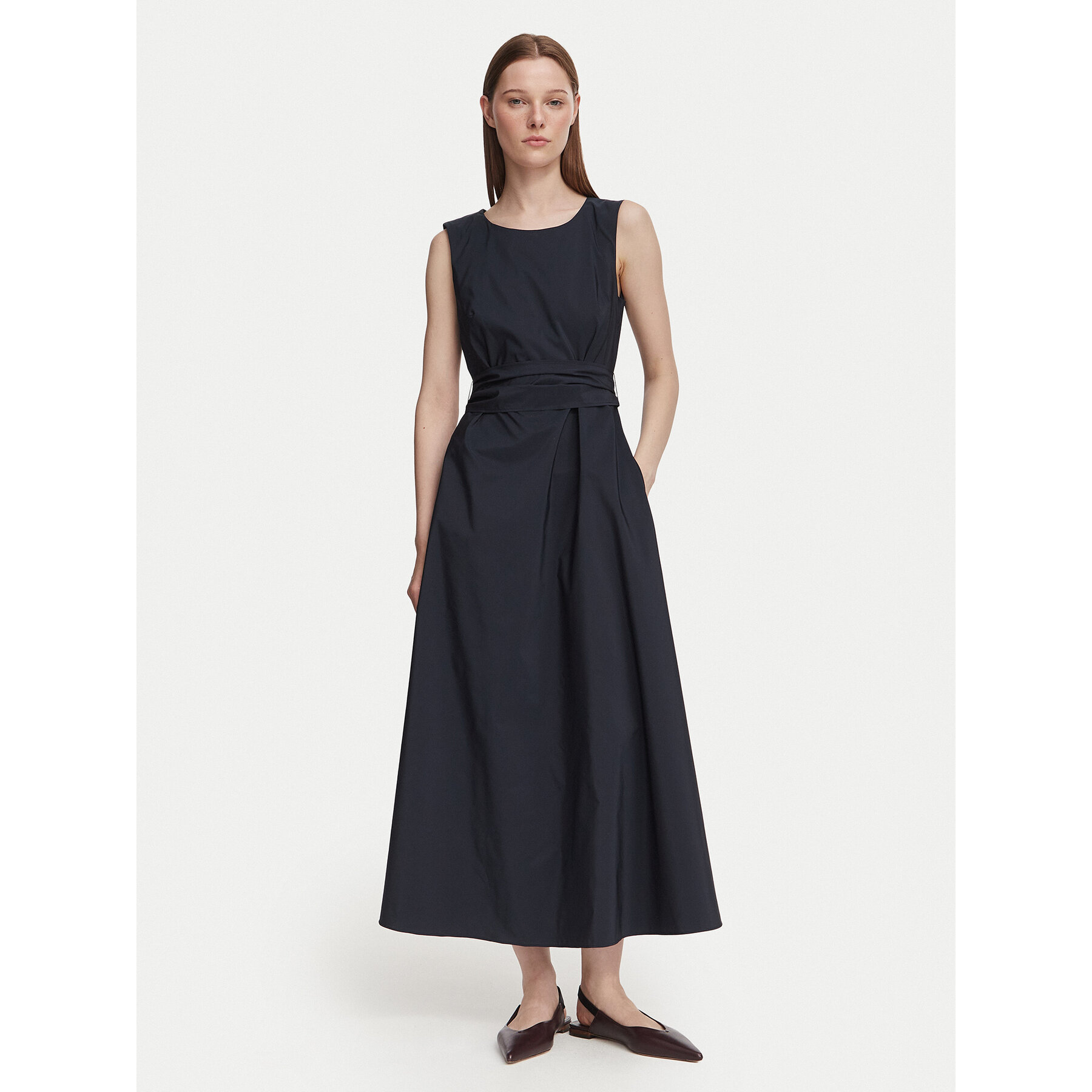 Weekend Max Mara Coctailkleid Gentile 2625226091 Dunkelblau Regular Fit