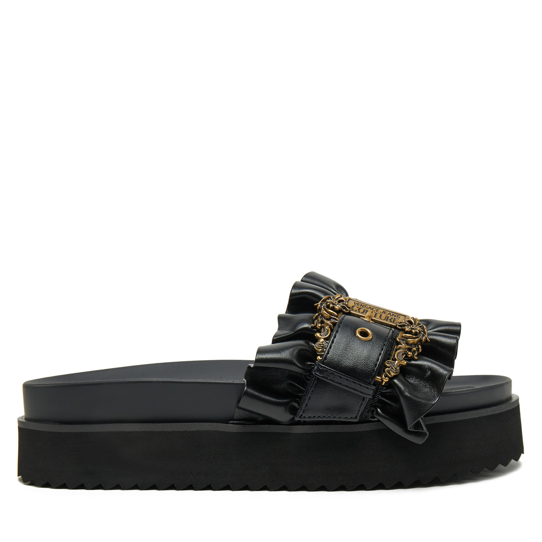 Παντόφλες Versace Jeans Couture 78VA3SM5 Μαύρο