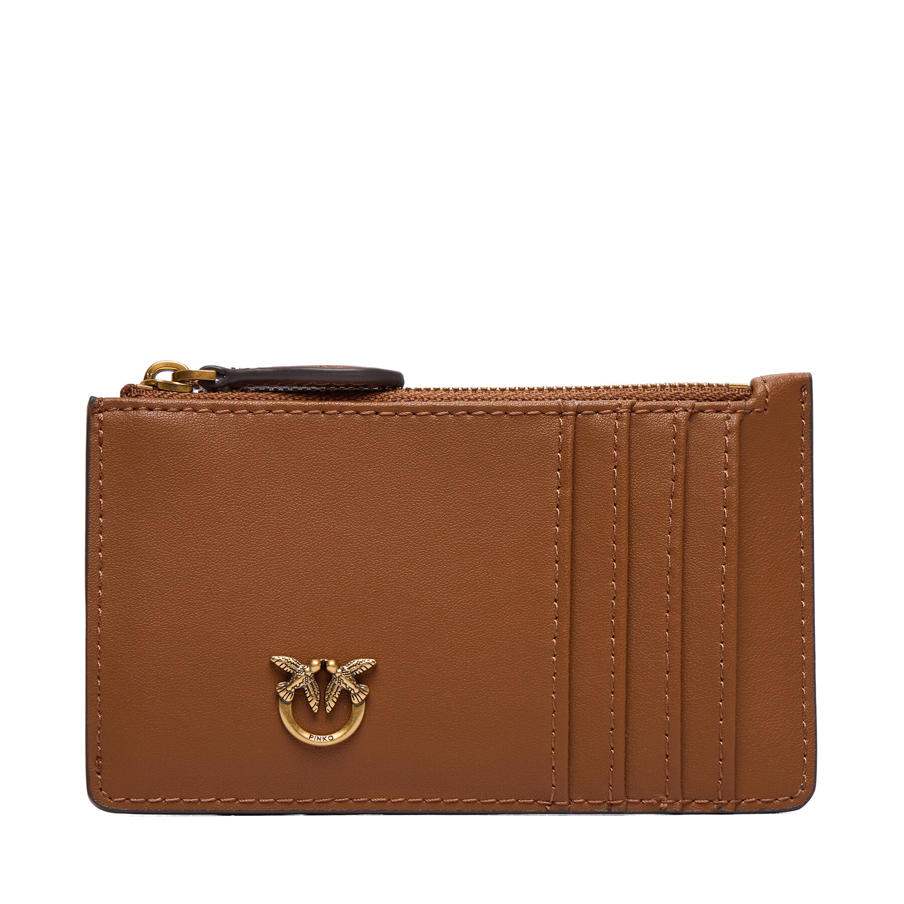 Bankkártya tartó PINKO Airone Cardholder. AI 23-24 PCPL 100251 A0GK Barna