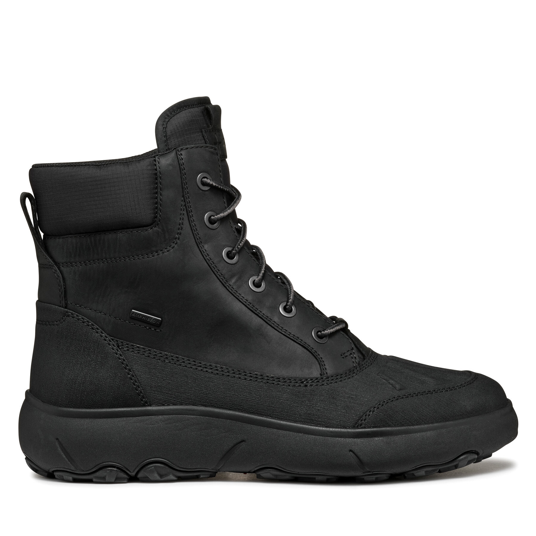 Stövlar Geox U Nebula + Grip B Ab U46HFC 0FFBC C9999 Svart