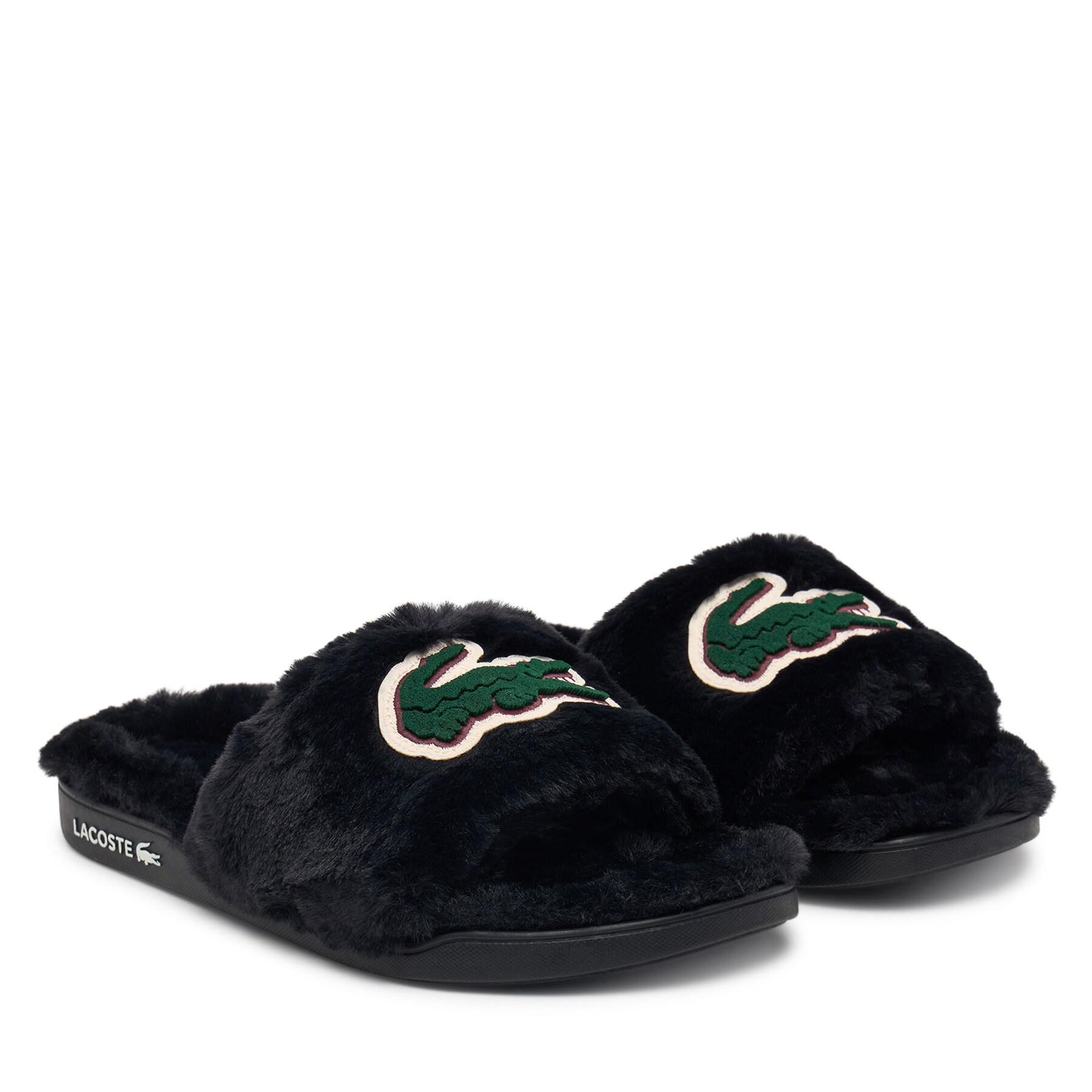 Papuci de casă Lacoste 52CFA0003 Negru