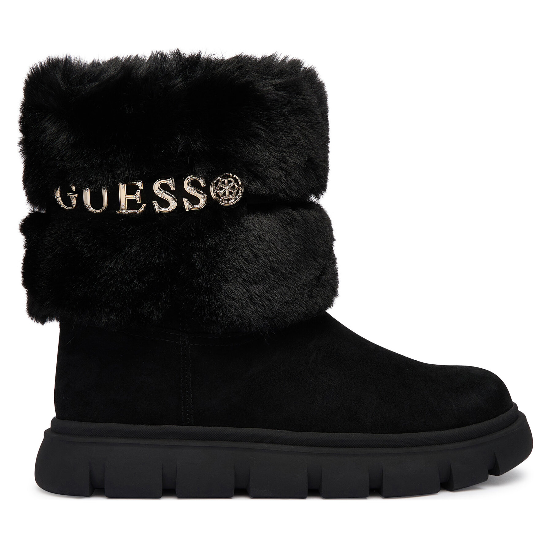 Schneeschuhe Guess FLFMEL ELE10 Schwarz