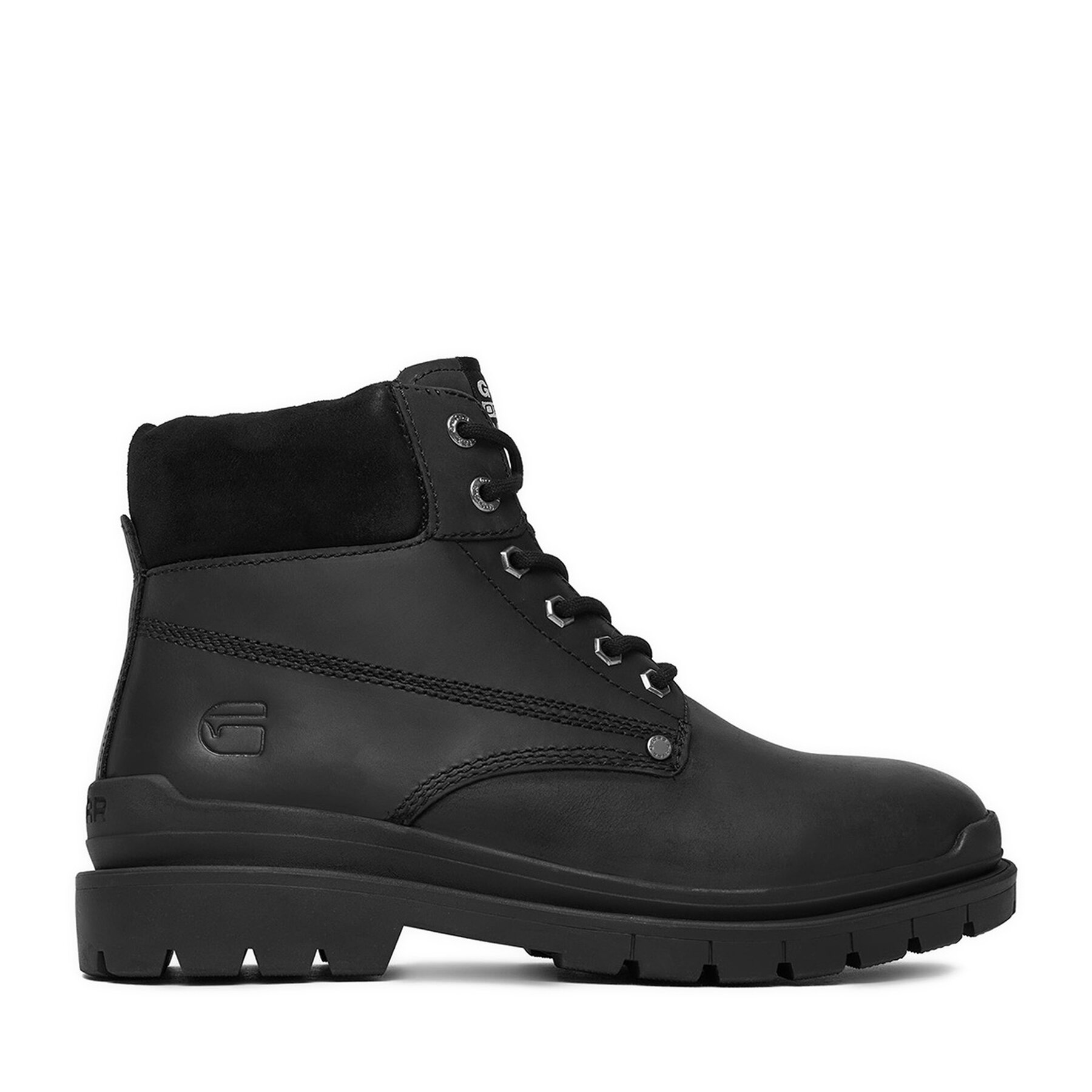 Šnurovacia obuv G-Star Raw CEO-BLAKE-02 MI08 Čierna