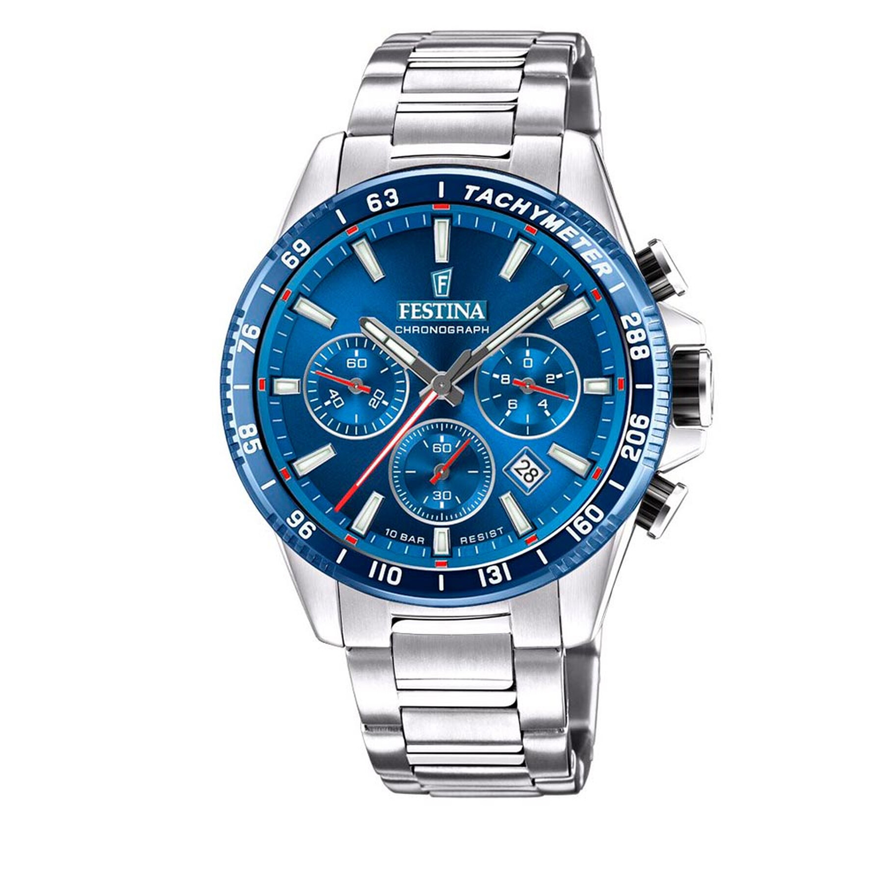 

Годинник Festina Timeless Chronograph F20560/3 Silver/Navy, Срібний