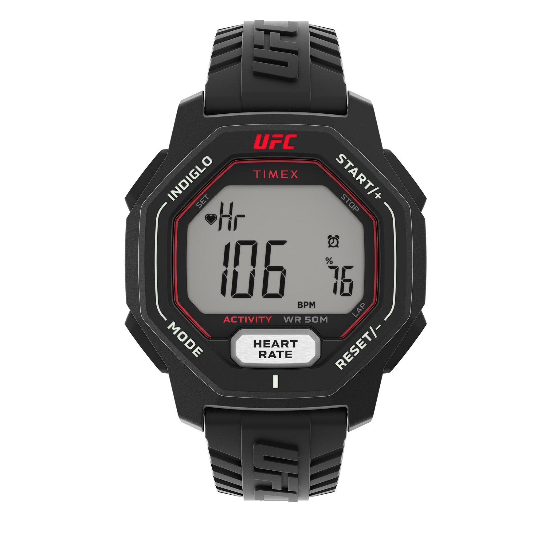 Timex Ρολόι Timex Ufc SparK TW2V83800 Μαύρο