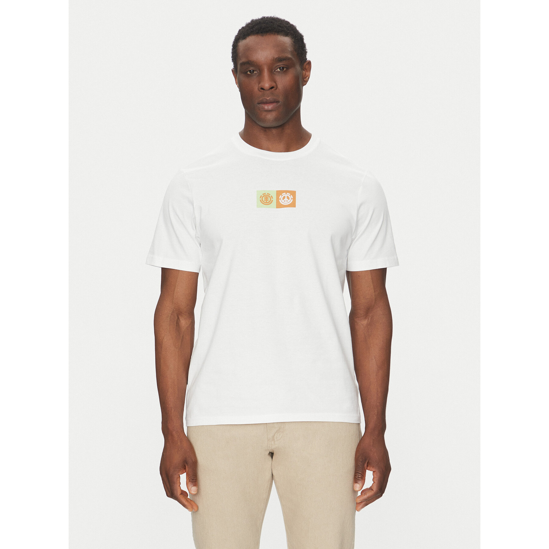 Element T-Shirt ELYZT00492 Λευκό Regular Fit