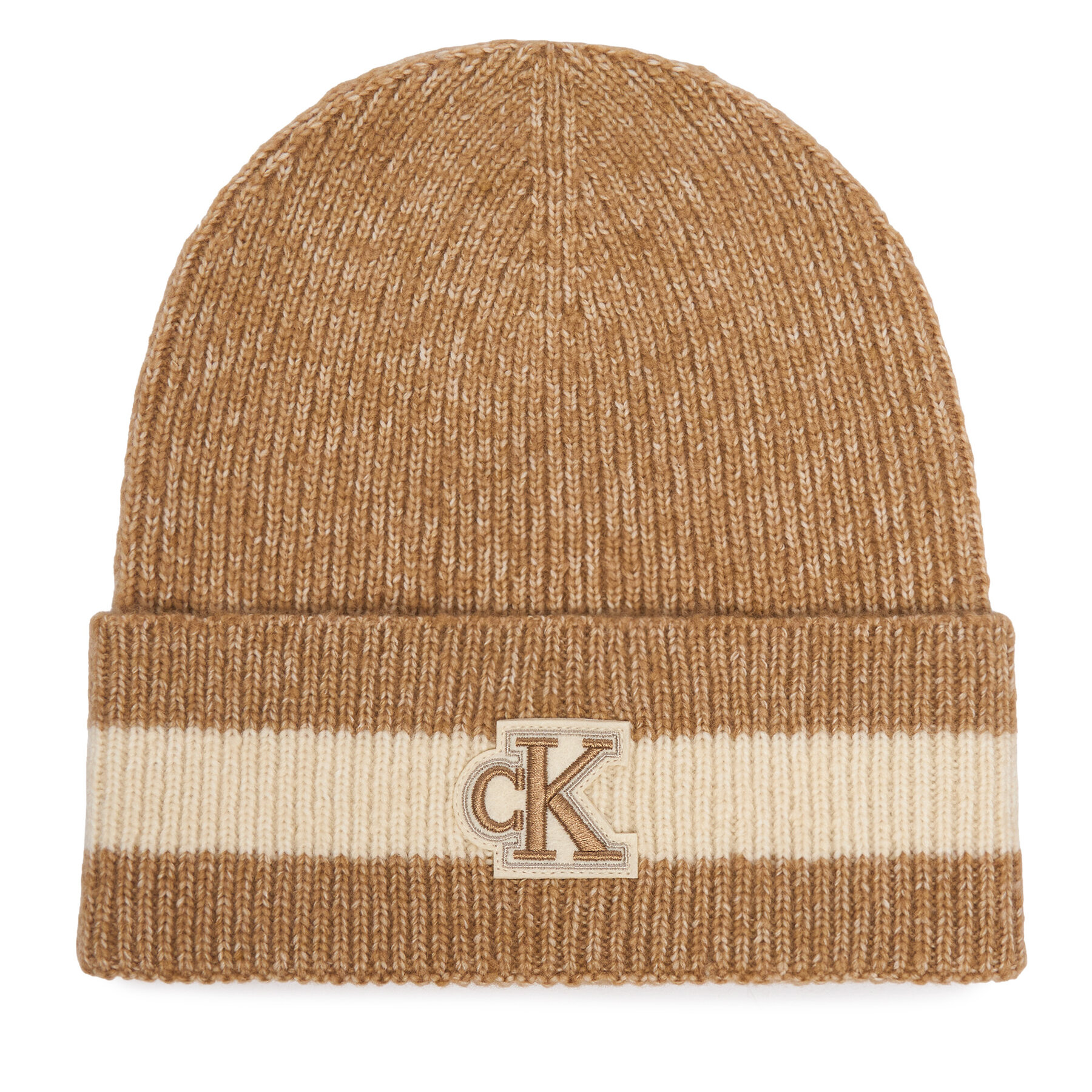 Kepurė Calvin Klein LV04F8100G Smėlio